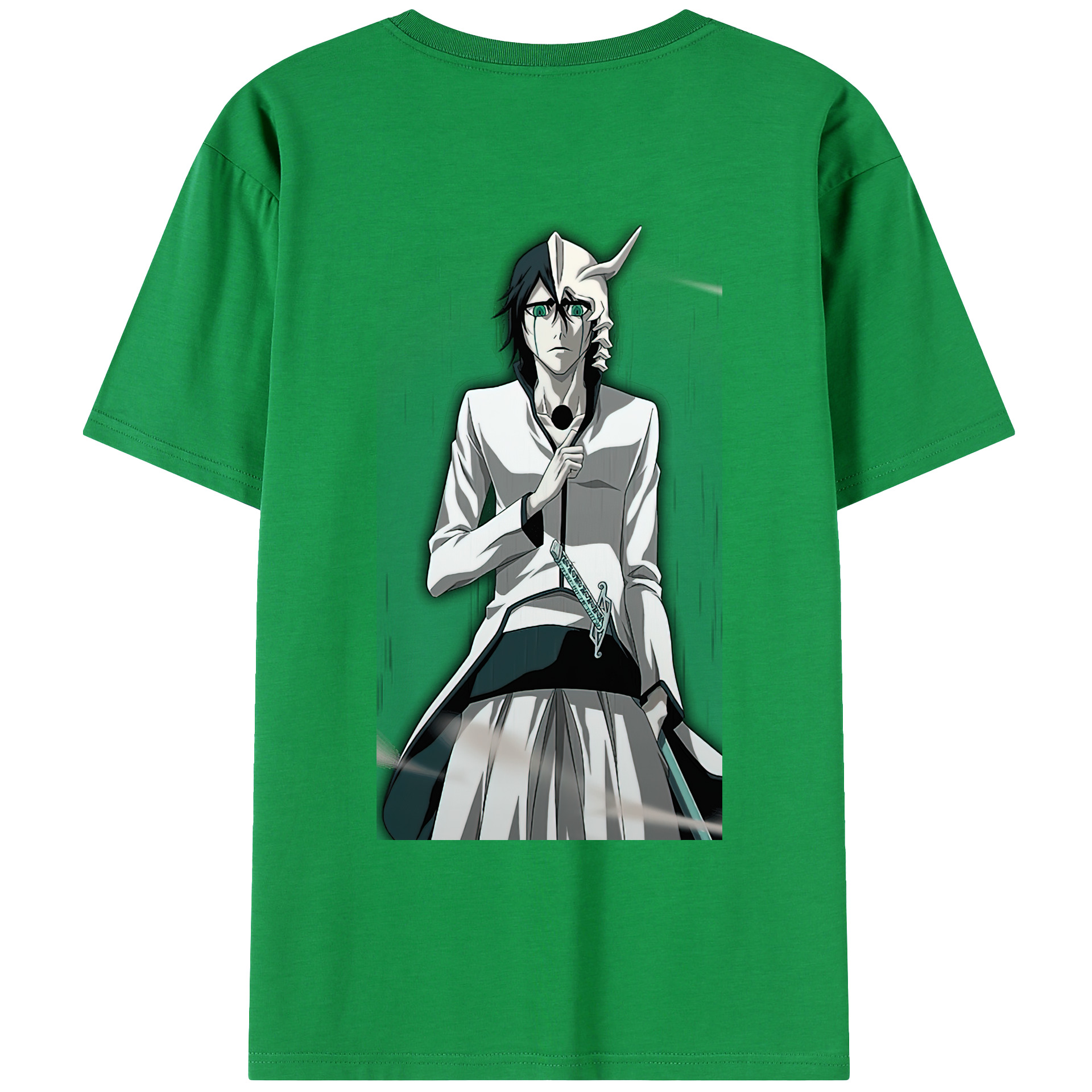 （画像用） ブリーチ ウルキオラ·シファー BLEACH Ulquiorra cifer レディース半袖Tシャツ(バックプリント)