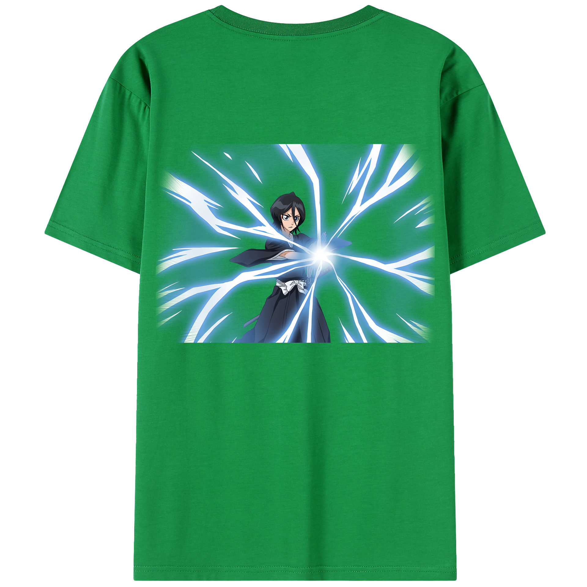 （画像用） ブリーチ 朽木ルキア BLEACH Kuchiki Rukia レディース半袖Tシャツ(バックプリント)