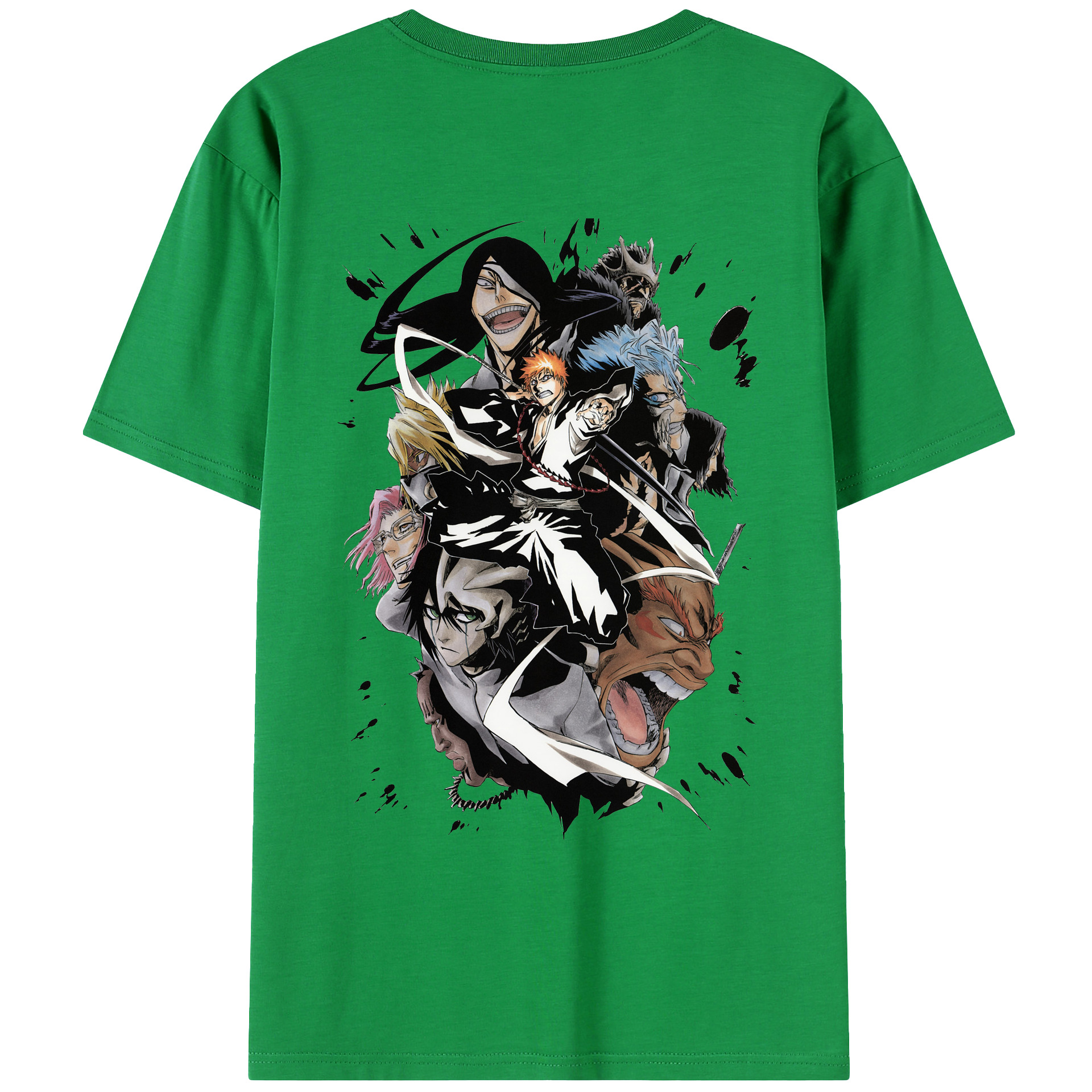 （画像用） ブリーチ 黒崎一護（くろさき いちご）BLEACH Kurosaki Ichigo レディース半袖Tシャツ(バックプリント)