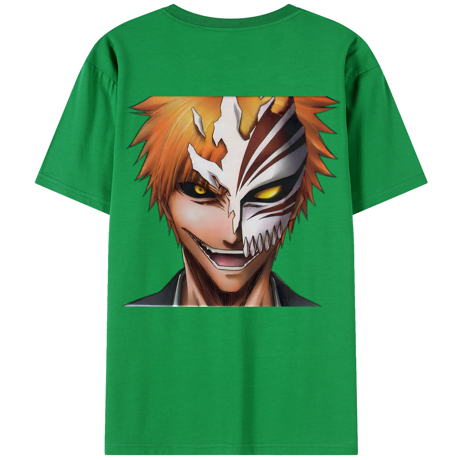 （画像用） ブリーチ 黒崎一護（くろさき いちご）BLEACH Kurosaki Ichigo レディース半袖Tシャツ(バックプリント)