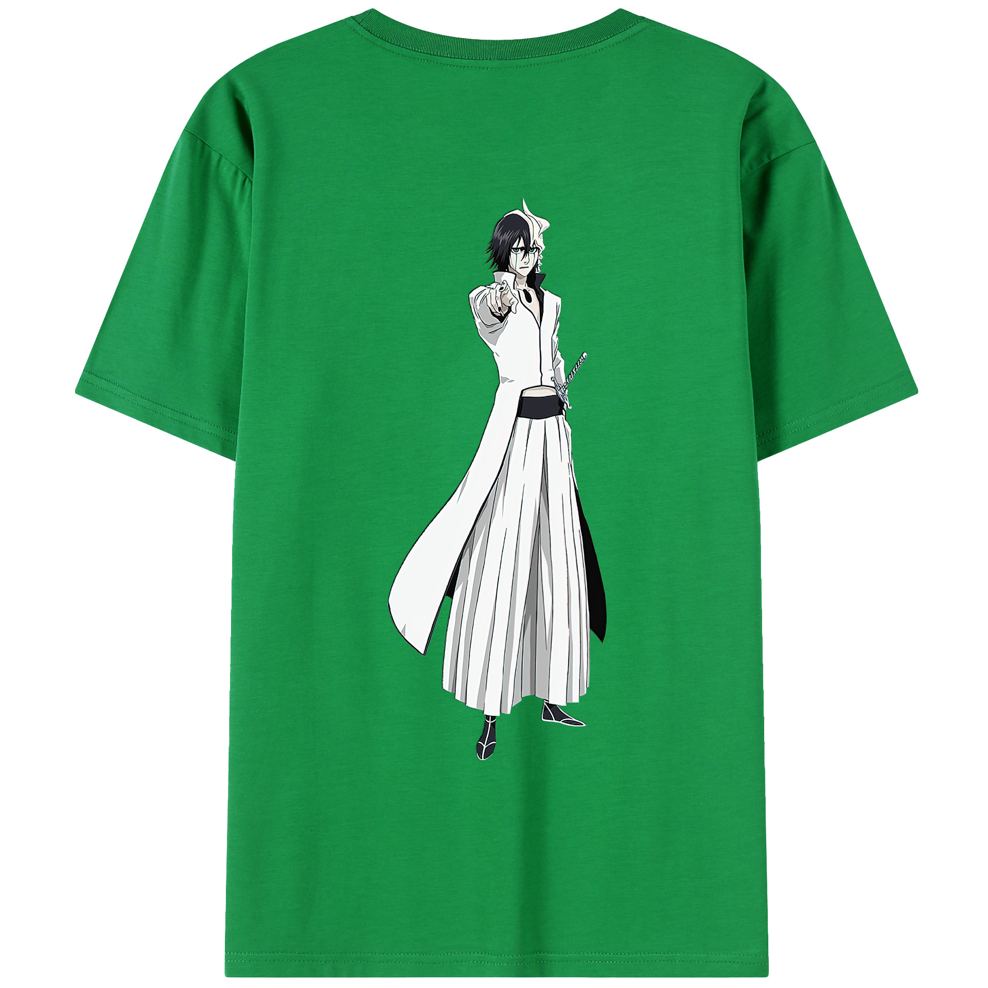 （画像用） ブリーチ ウルキオラ·シファー BLEACH Ulquiorra cifer レディース半袖Tシャツ(バックプリント)
