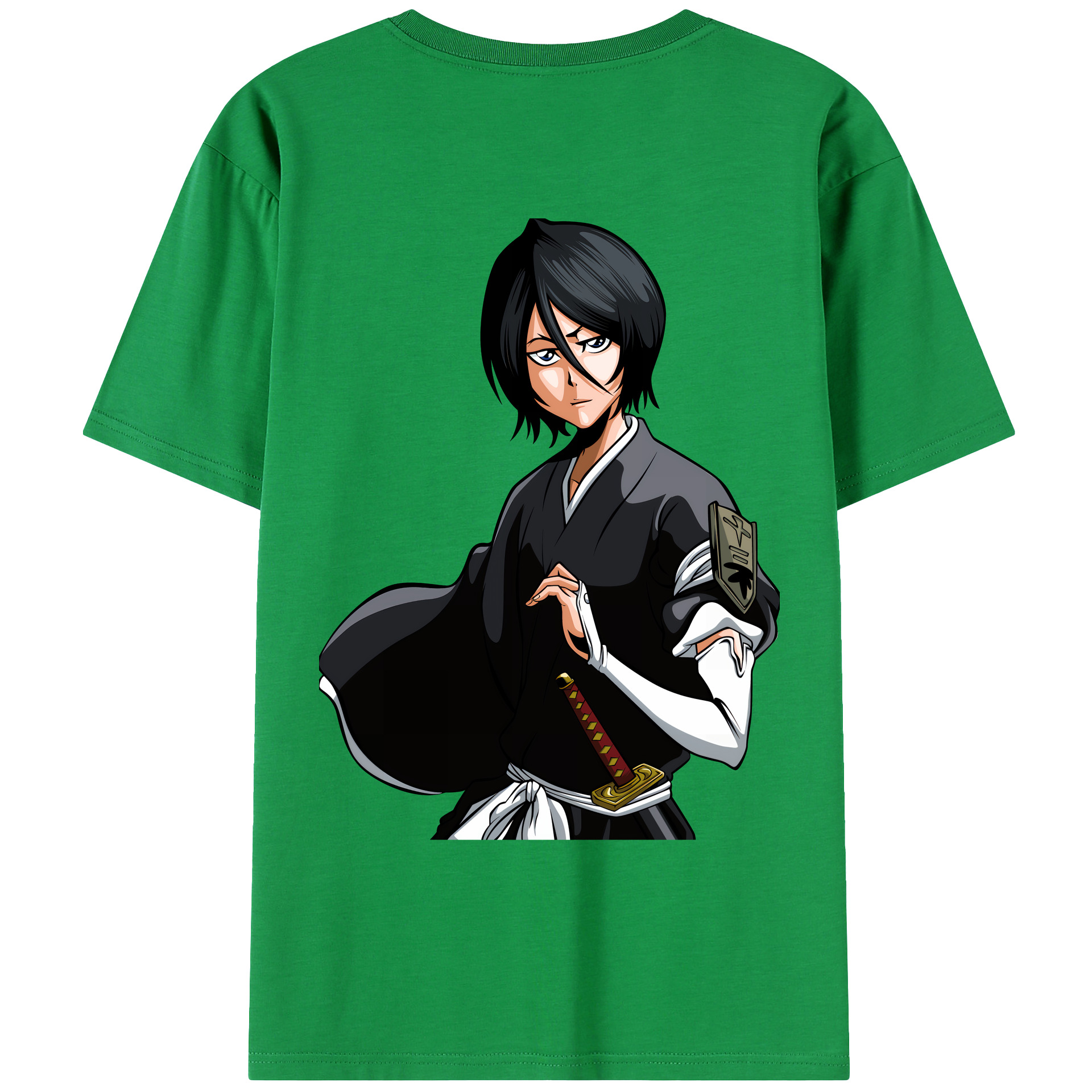 （画像用） ブリーチ 朽木ルキア BLEACH Kuchiki Rukia レディース半袖Tシャツ(バックプリント)