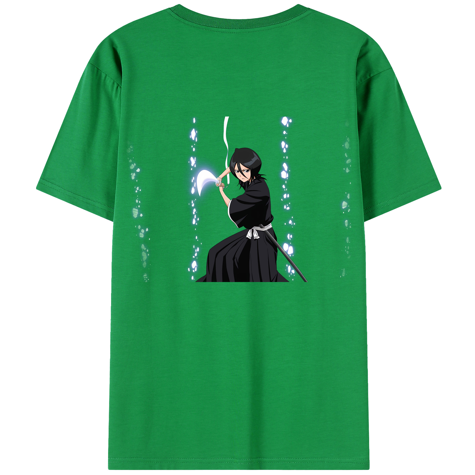 （画像用） ブリーチ 朽木ルキア BLEACH Kuchiki Rukia レディース半袖Tシャツ(バックプリント)