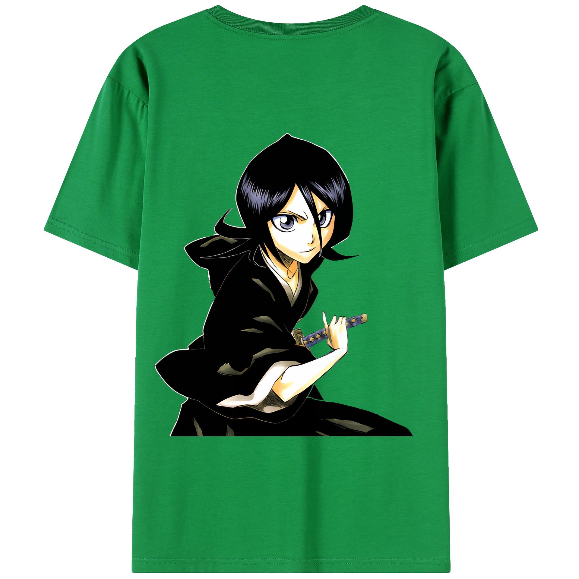 （画像用） ブリーチ 朽木ルキア BLEACH Kuchiki Rukia レディース半袖Tシャツ(バックプリント)