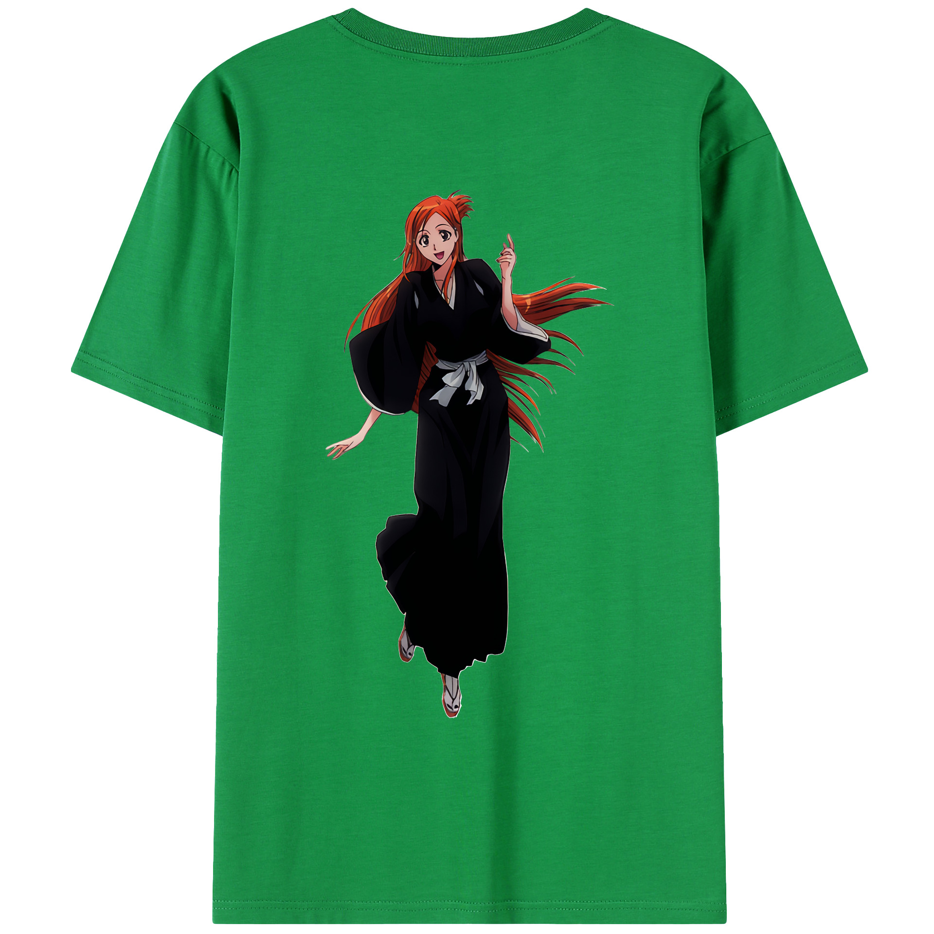 （画像用） ブリーチ 井上織姫（いのうえおりひめ） BLEACH Inoue Orihime レディース半袖Tシャツ(バックプリント)