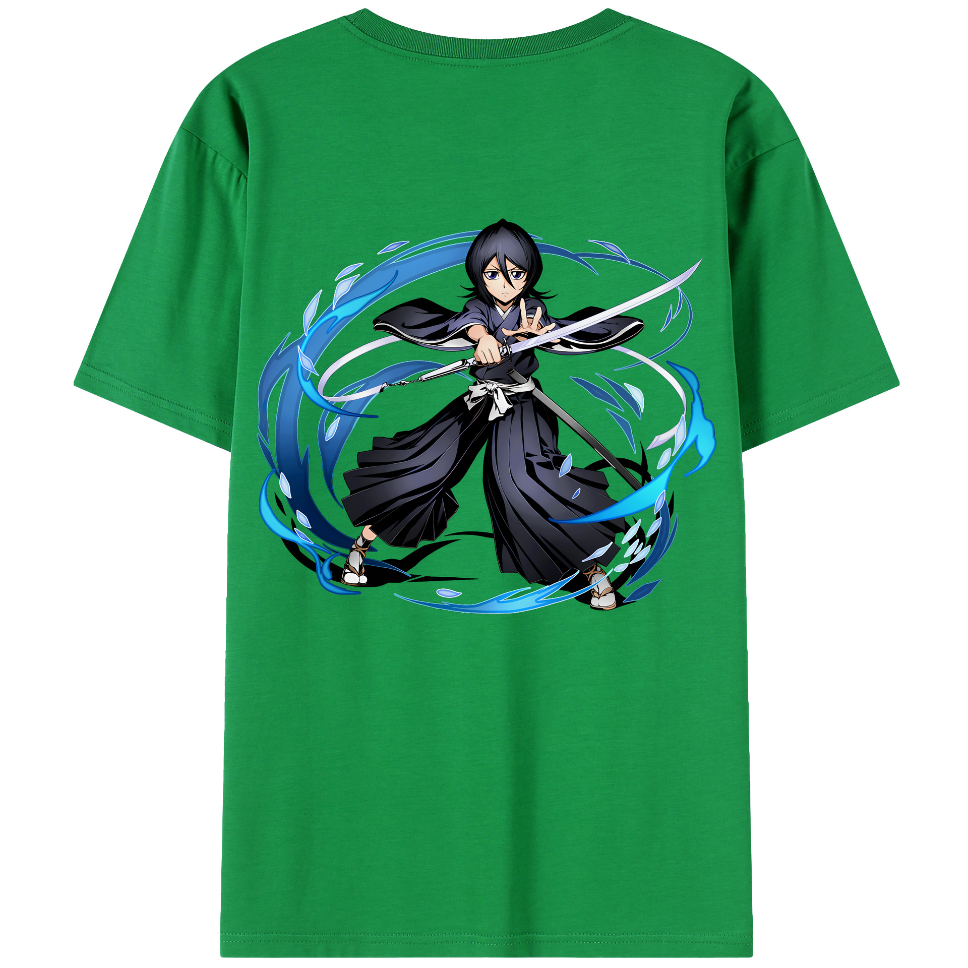（画像用） ブリーチ 朽木ルキア BLEACH Kuchiki Rukia レディース半袖Tシャツ(バックプリント)