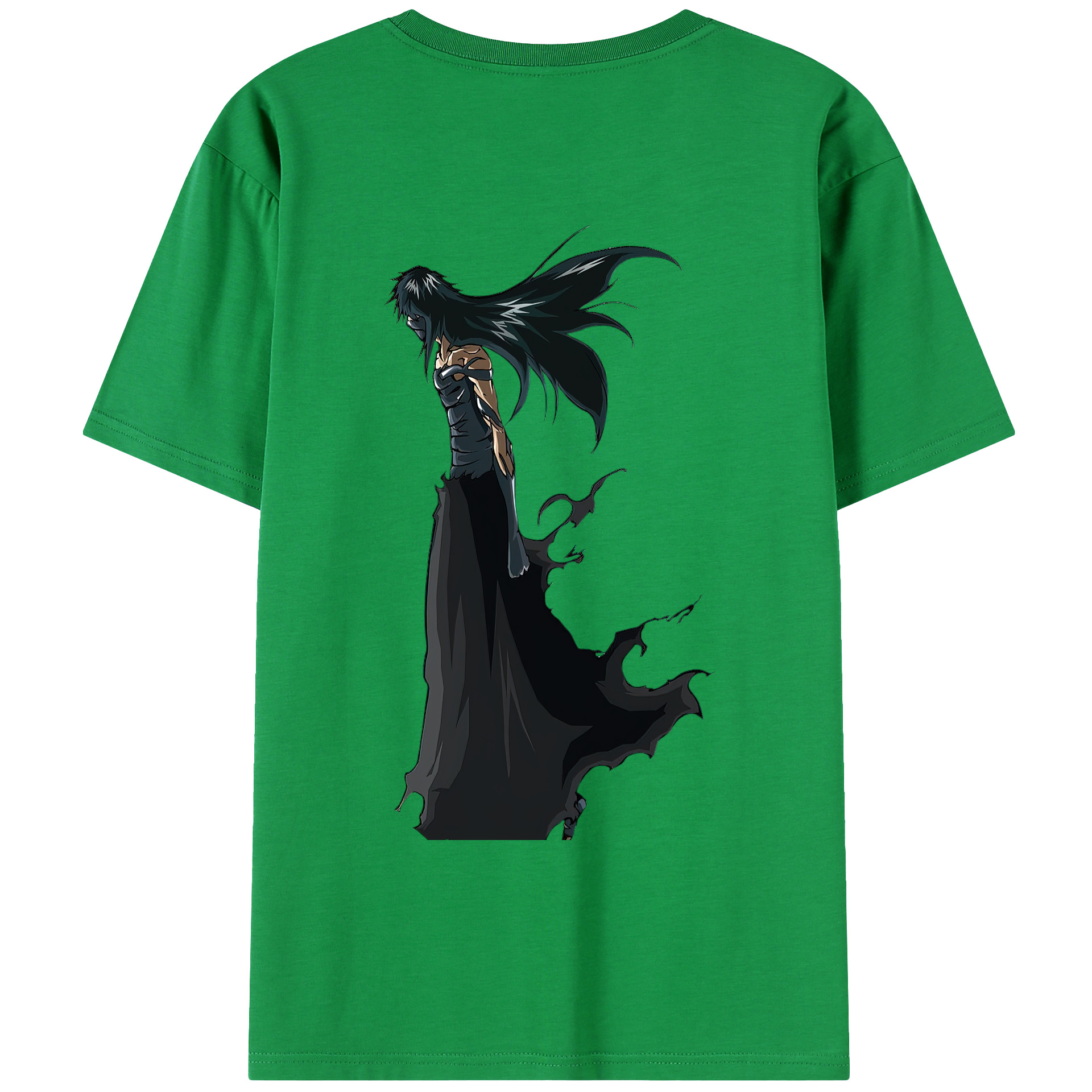 （画像用） ブリーチ 黒崎一護（くろさき いちご）BLEACH Kurosaki Ichigo レディース半袖Tシャツ(バックプリント)