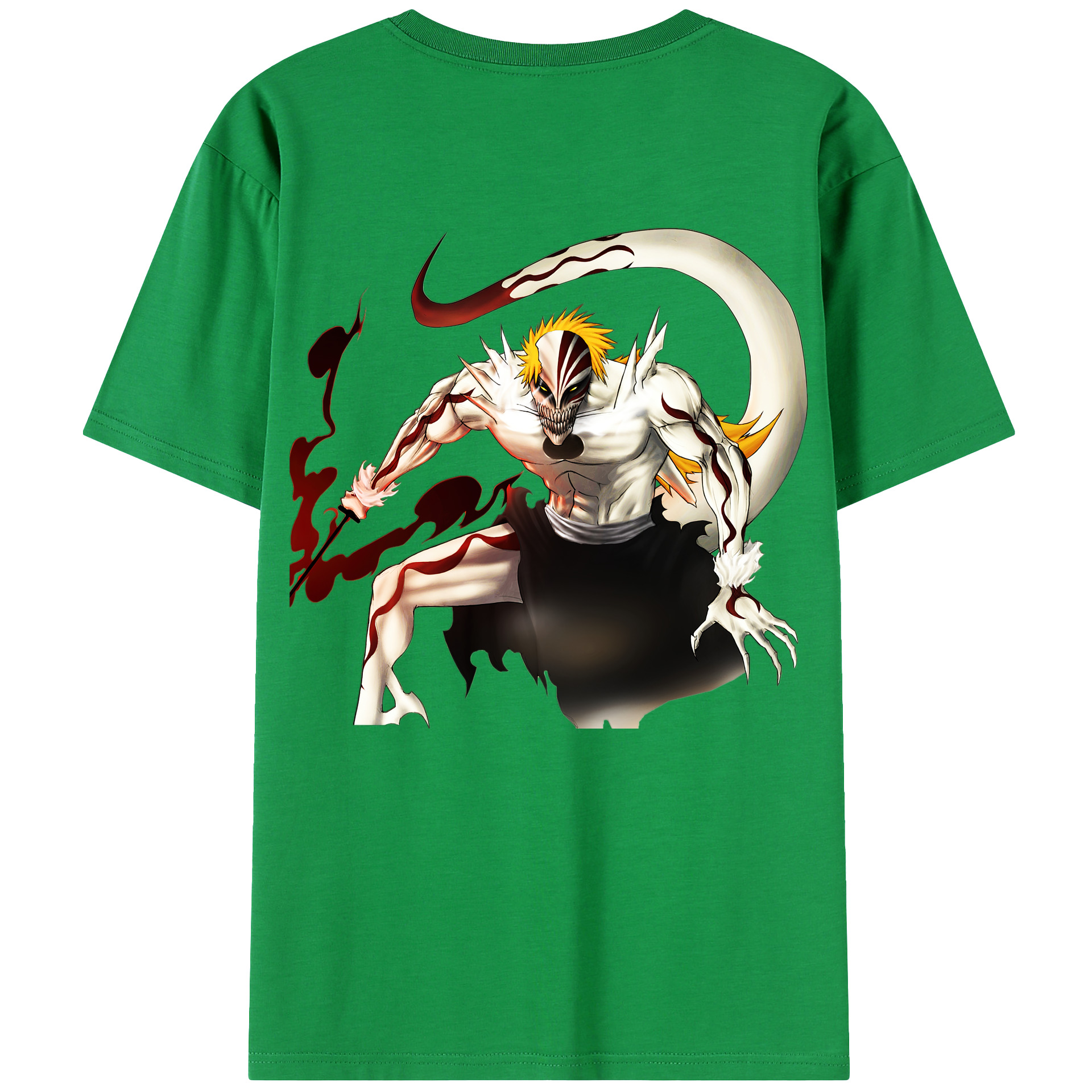 （画像用） ブリーチ 黒崎一護（くろさき いちご）BLEACH Kurosaki Ichigo レディース半袖Tシャツ(バックプリント)