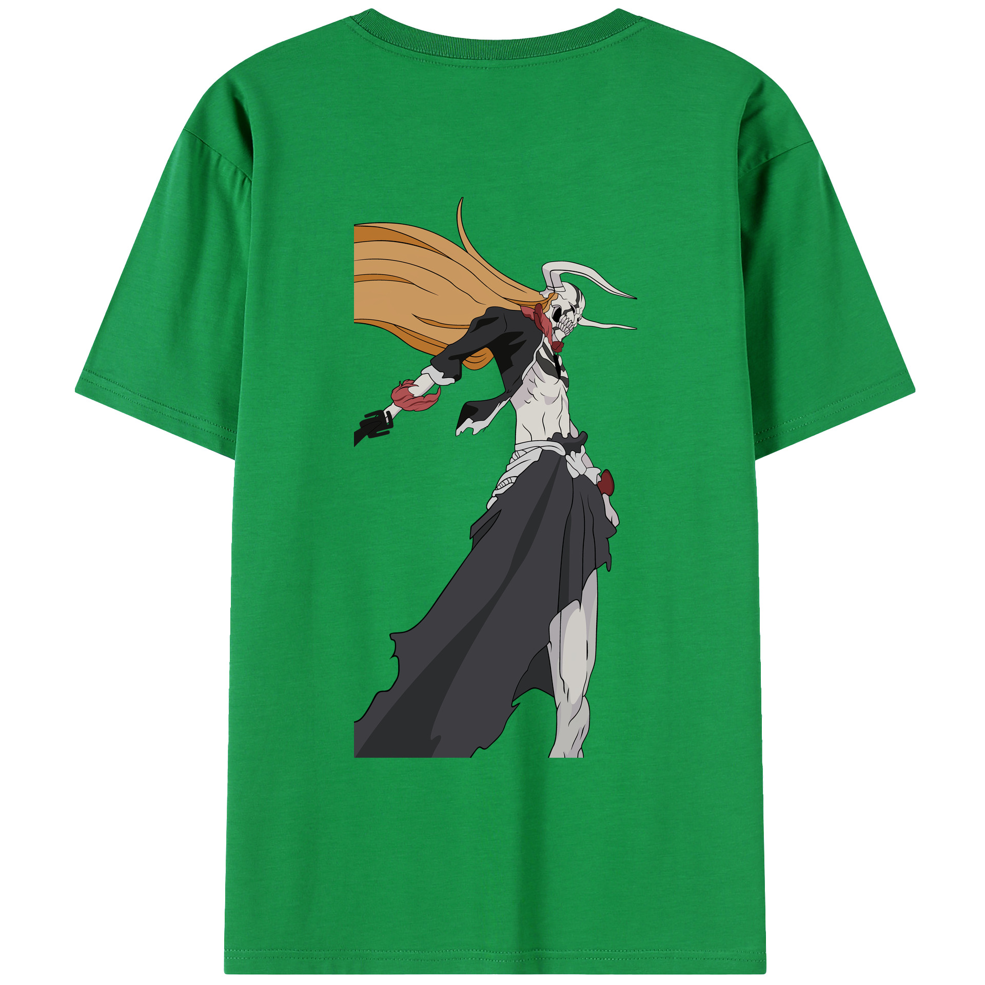 （画像用） ブリーチ 黒崎一護（くろさき いちご）BLEACH Kurosaki Ichigo レディース半袖Tシャツ(バックプリント)