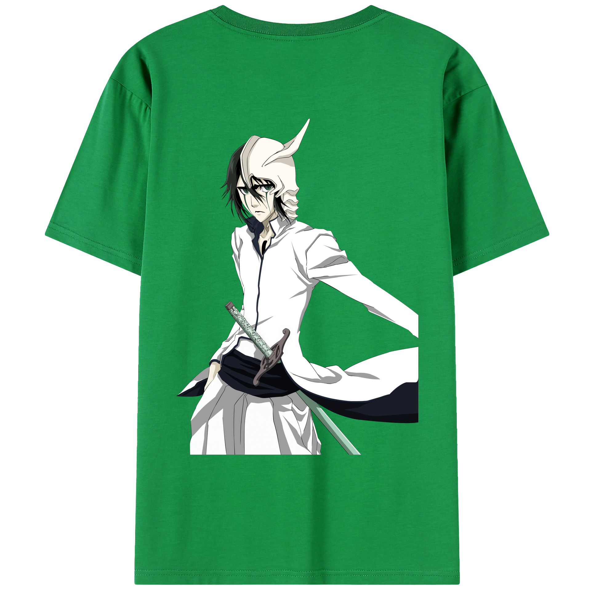 （画像用） ブリーチ ウルキオラ·シファー BLEACH Ulquiorra cifer レディース半袖Tシャツ(バックプリント)