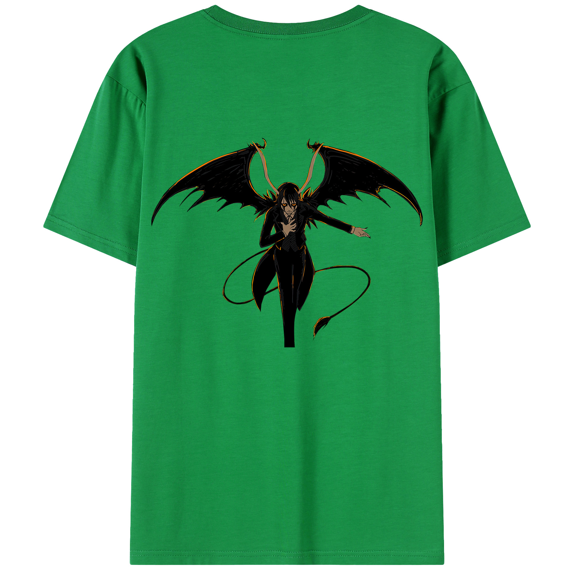 （画像用） ブリーチ ウルキオラ·シファー BLEACH Ulquiorra cifer レディース半袖Tシャツ(バックプリント)
