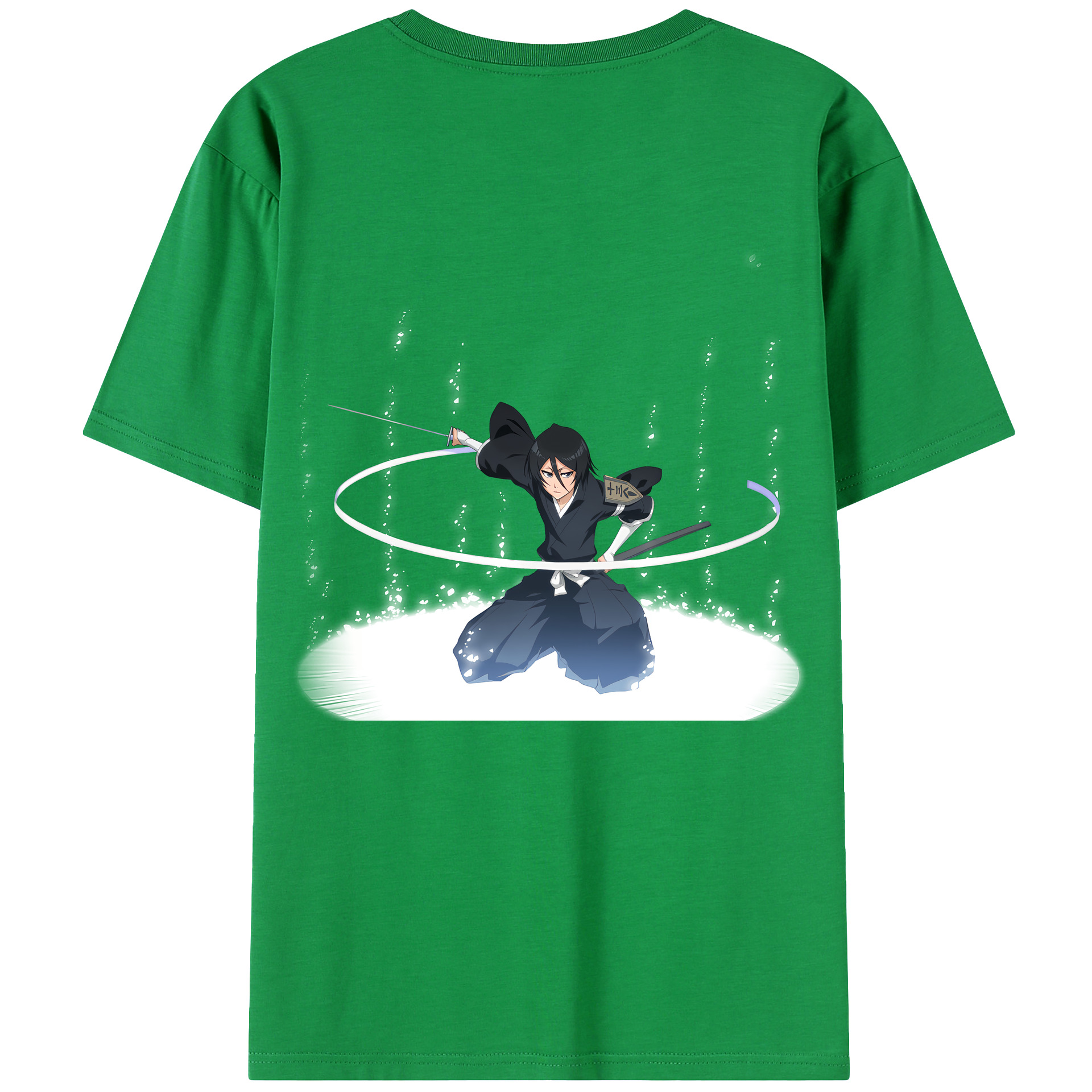 （画像用） ブリーチ 朽木ルキア BLEACH Kuchiki Rukia レディース半袖Tシャツ(バックプリント)