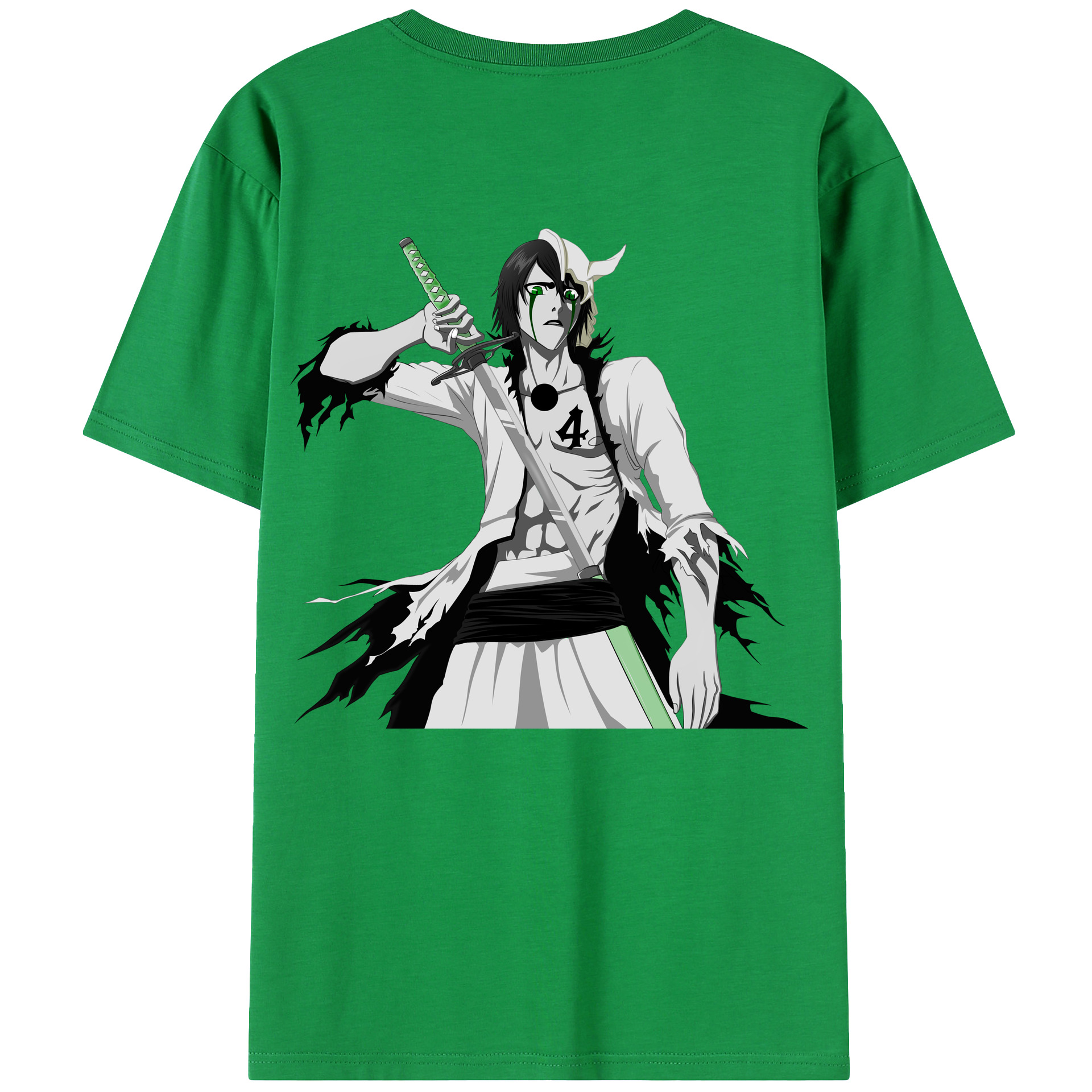 （画像用） ブリーチ ウルキオラ·シファー BLEACH Ulquiorra cifer レディース半袖Tシャツ(バックプリント)