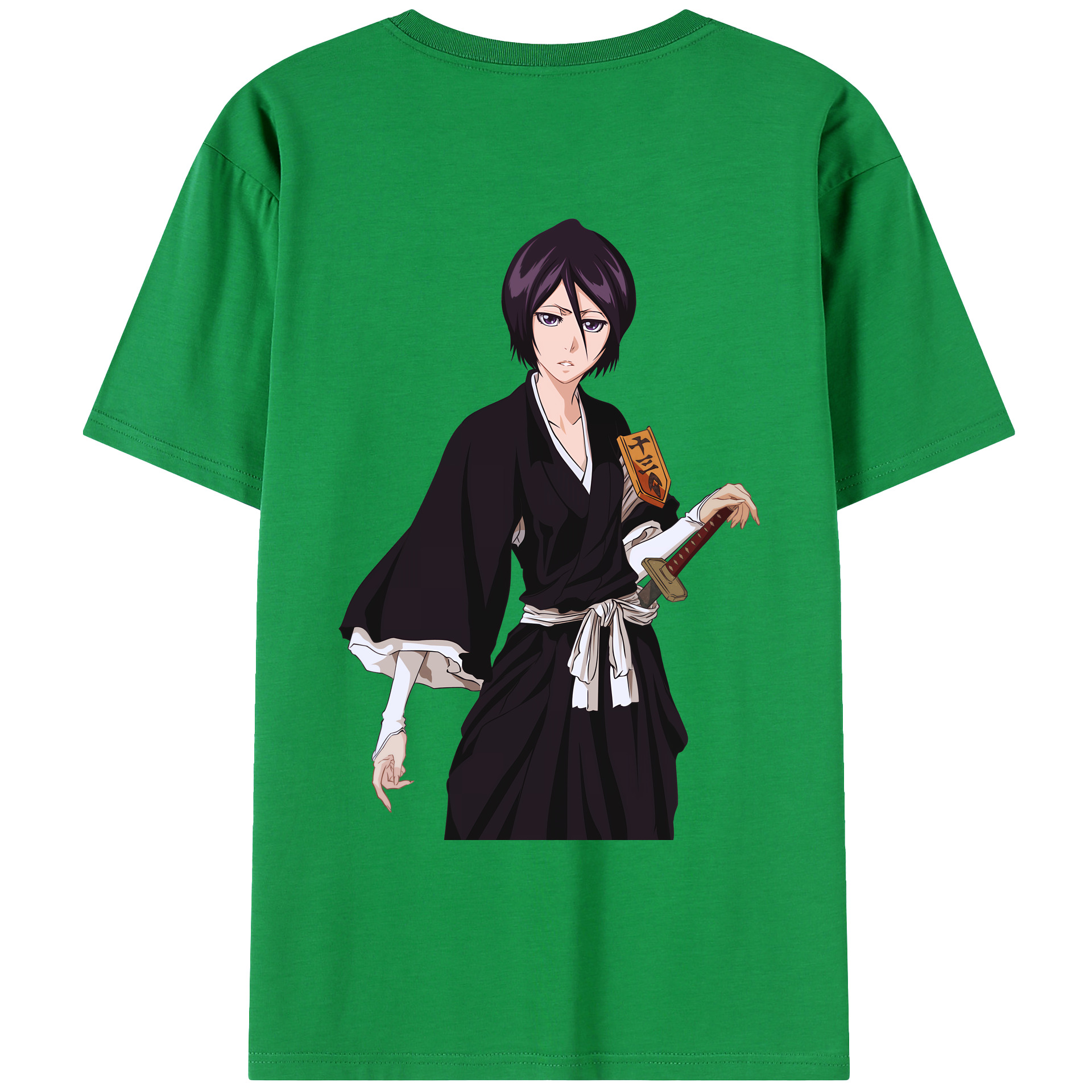 （画像用） ブリーチ 朽木ルキア BLEACH Kuchiki Rukia レディース半袖Tシャツ(バックプリント)