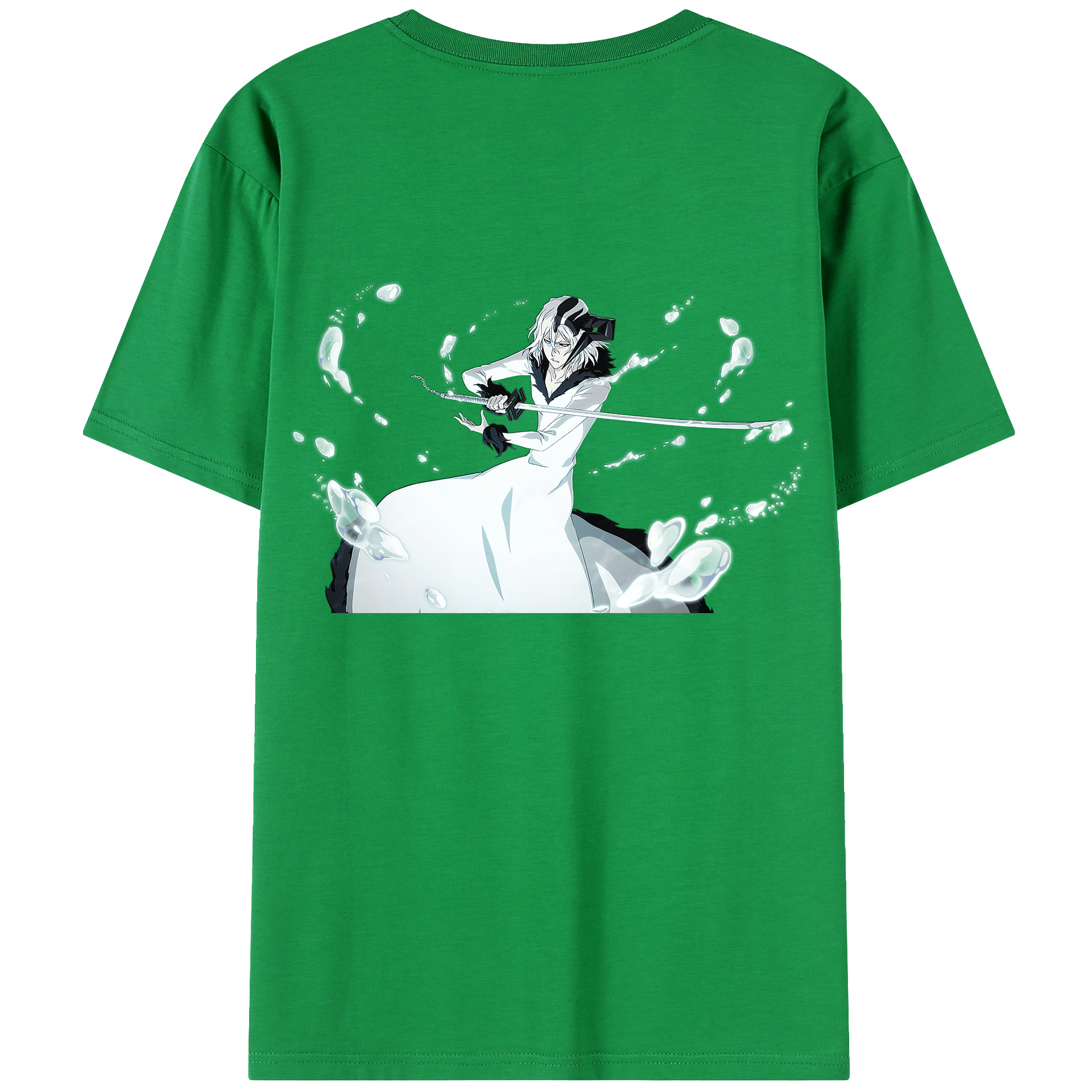 （画像用） ブリーチ 黒崎一護（くろさき いちご）BLEACH Kurosaki Ichigo レディース半袖Tシャツ(バックプリント)