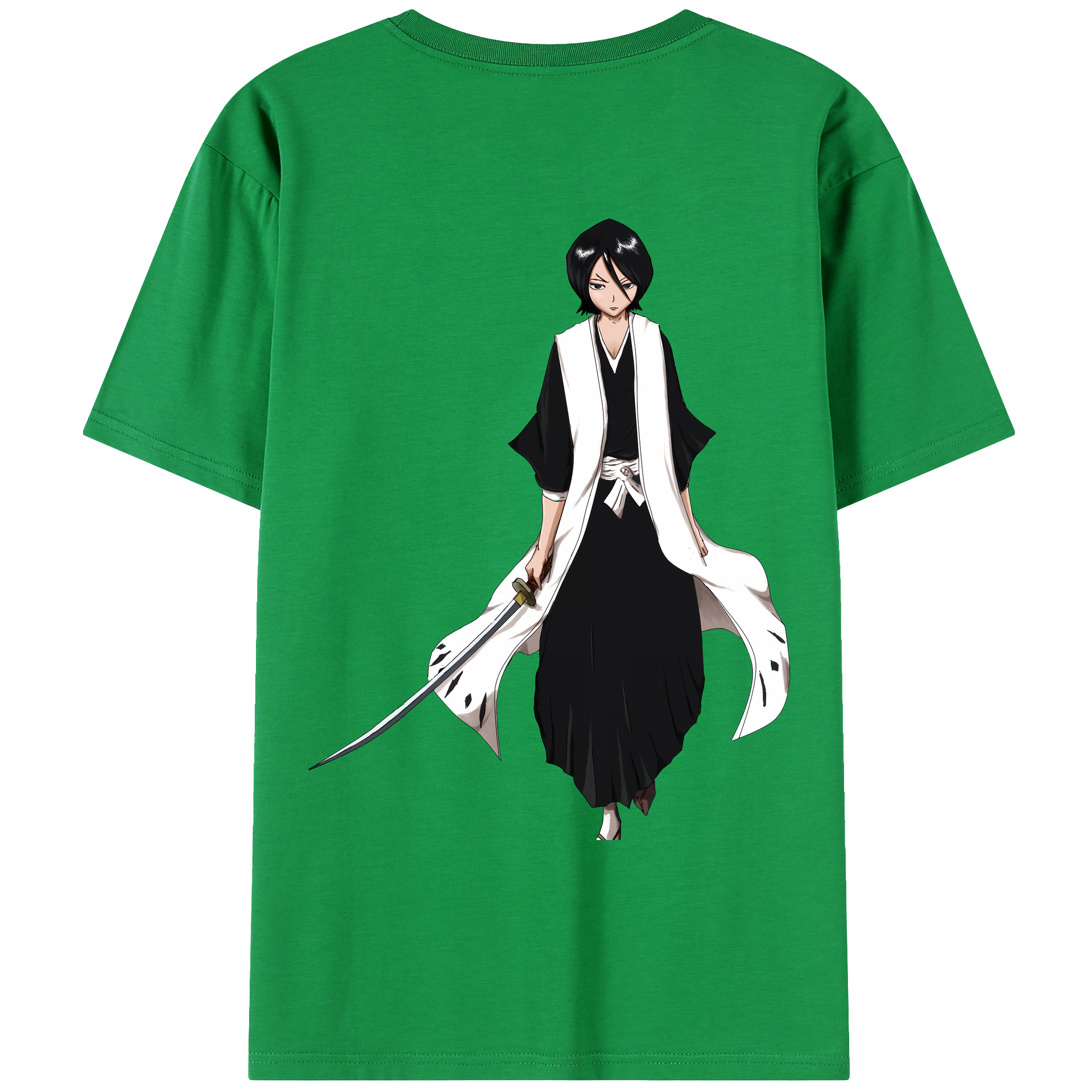 （画像用） ブリーチ 朽木ルキア BLEACH Kuchiki Rukia レディース半袖Tシャツ(バックプリント)