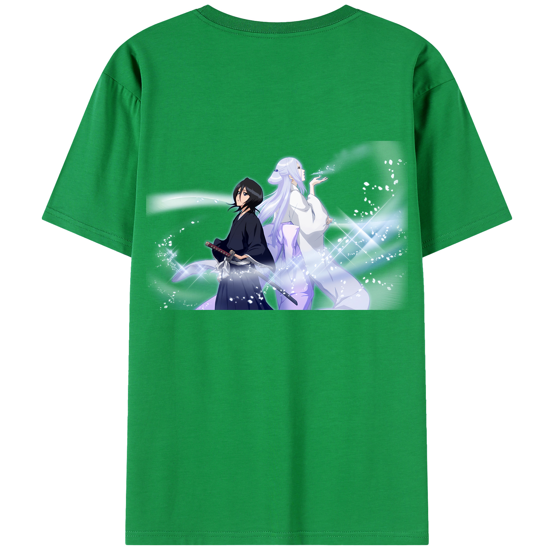 （画像用） ブリーチ 朽木ルキア BLEACH Kuchiki Rukia レディース半袖Tシャツ(バックプリント)
