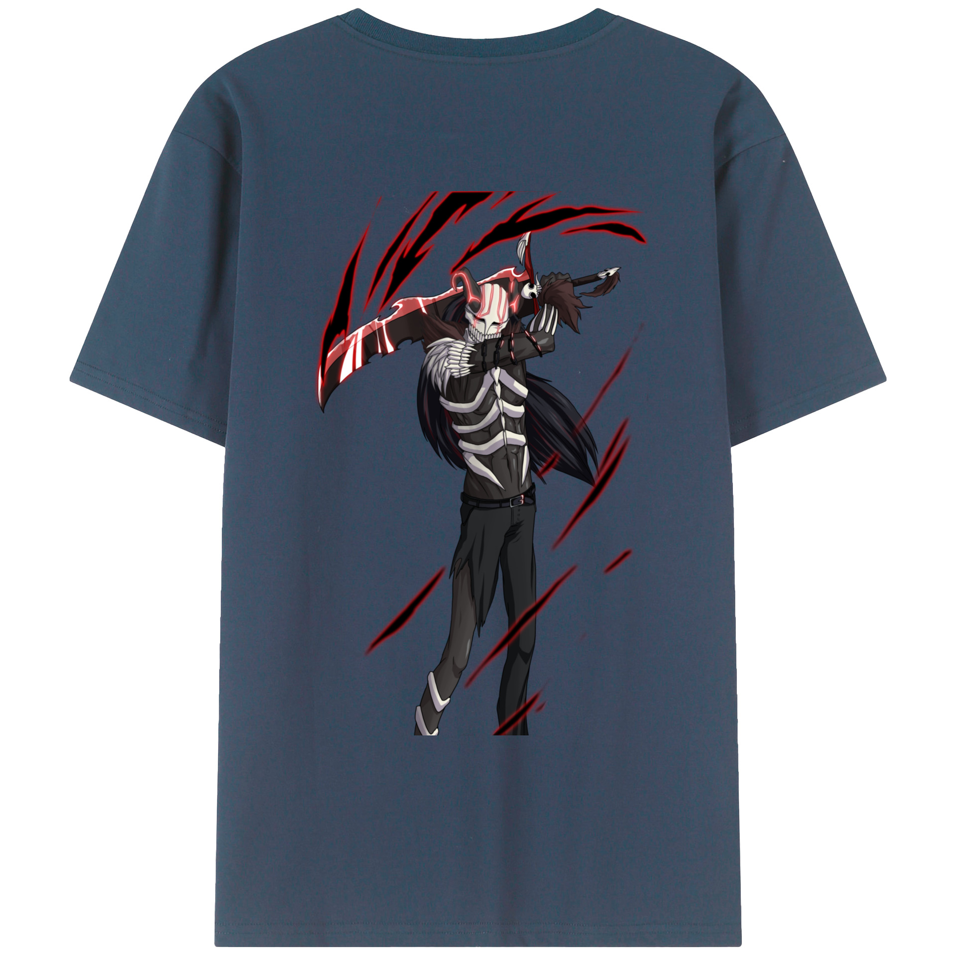 （画像用） ブリーチ 黒崎一護（くろさき いちご）BLEACH Kurosaki Ichigo レディース半袖Tシャツ(バックプリント)