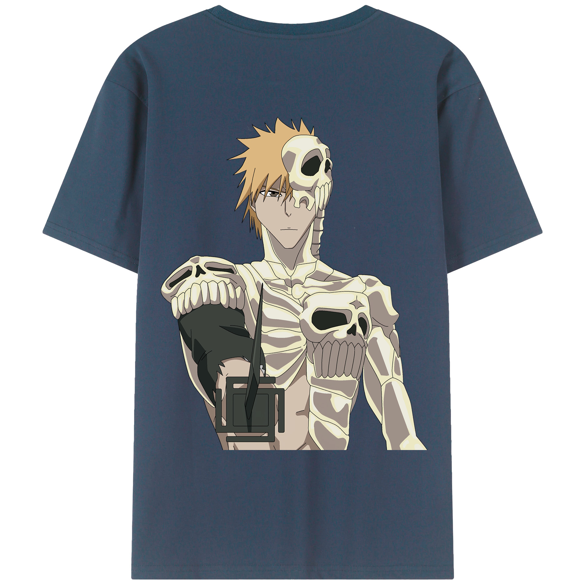 （画像用） ブリーチ 黒崎一護（くろさき いちご）BLEACH Kurosaki Ichigo レディース半袖Tシャツ(バックプリント)