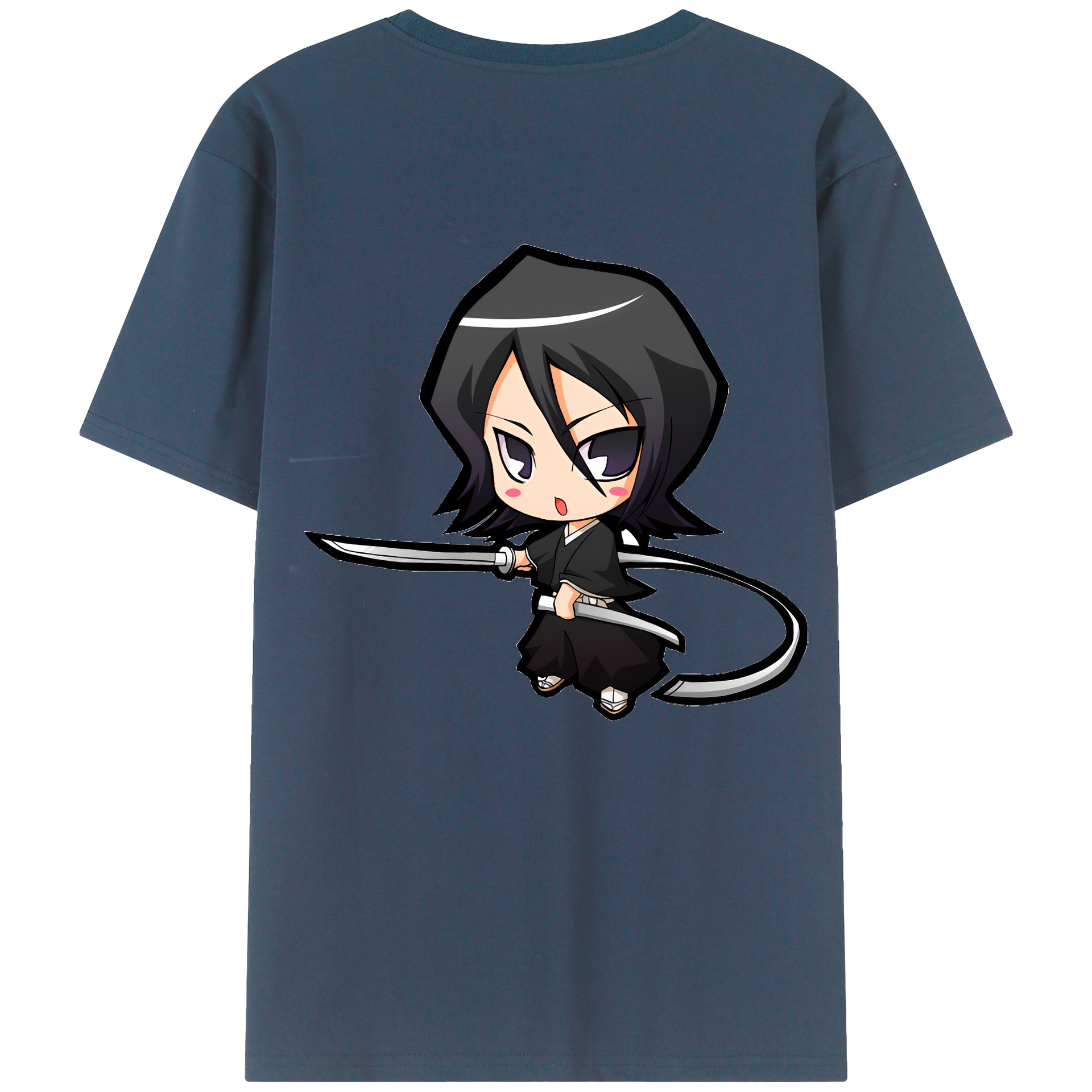 （画像用） ブリーチ 朽木ルキア BLEACH Kuchiki Rukia レディース半袖Tシャツ(バックプリント)