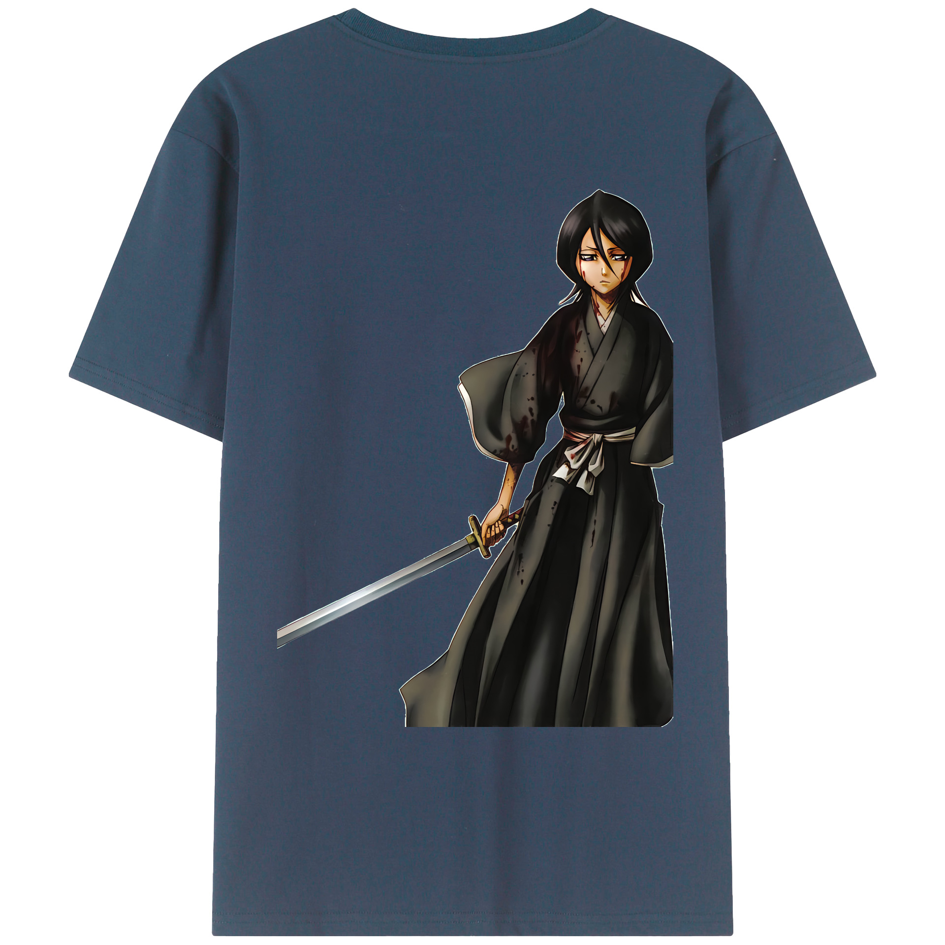 （画像用） ブリーチ 朽木ルキア BLEACH Kuchiki Rukia レディース半袖Tシャツ(バックプリント)