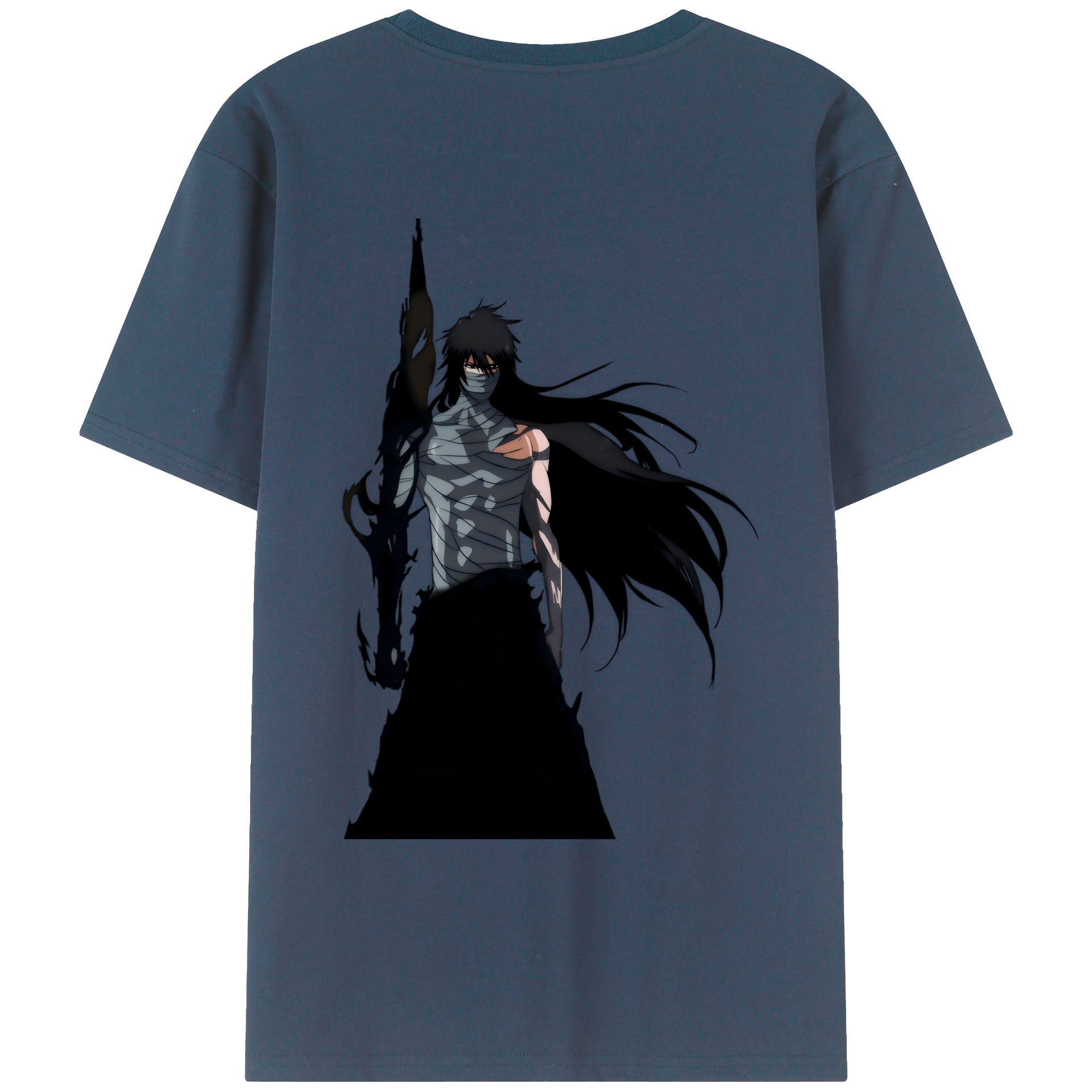 （画像用） ブリーチ 黒崎一護（くろさき いちご）BLEACH Kurosaki Ichigo レディース半袖Tシャツ(バックプリント)
