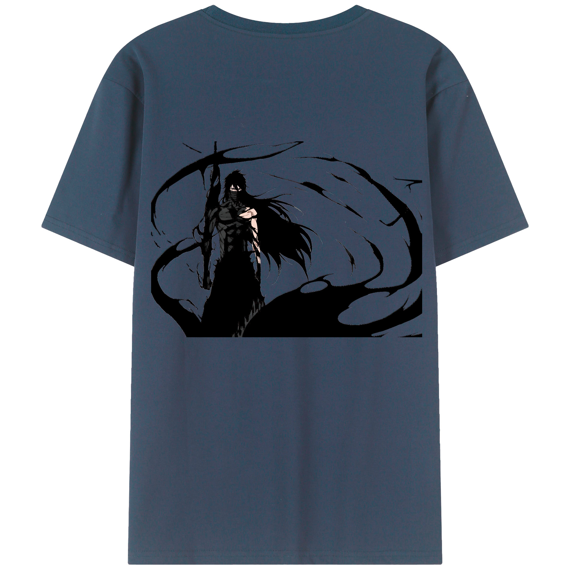 （画像用） ブリーチ 黒崎一護（くろさき いちご）BLEACH Kurosaki Ichigo レディース半袖Tシャツ(バックプリント)