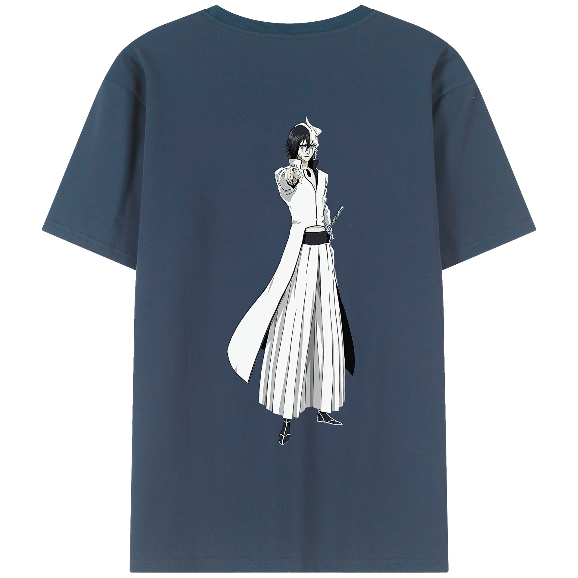 （画像用） ブリーチ ウルキオラ·シファー BLEACH Ulquiorra cifer レディース半袖Tシャツ(バックプリント)