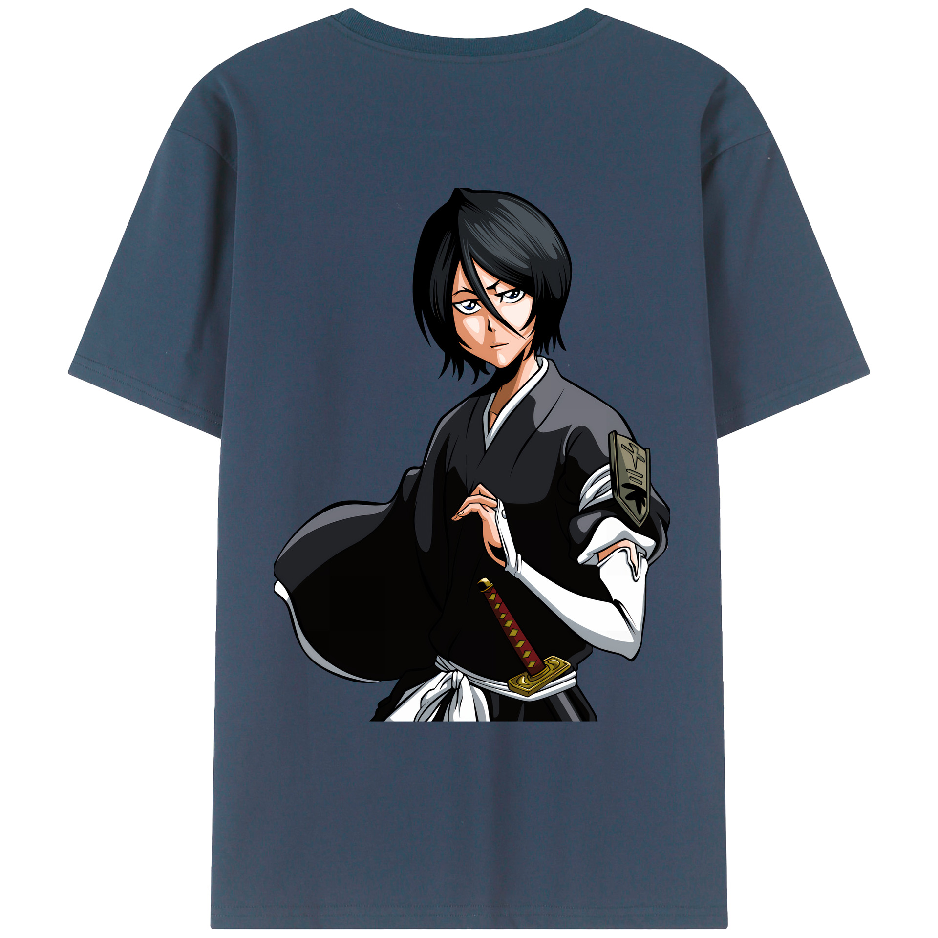 （画像用） ブリーチ 朽木ルキア BLEACH Kuchiki Rukia レディース半袖Tシャツ(バックプリント)