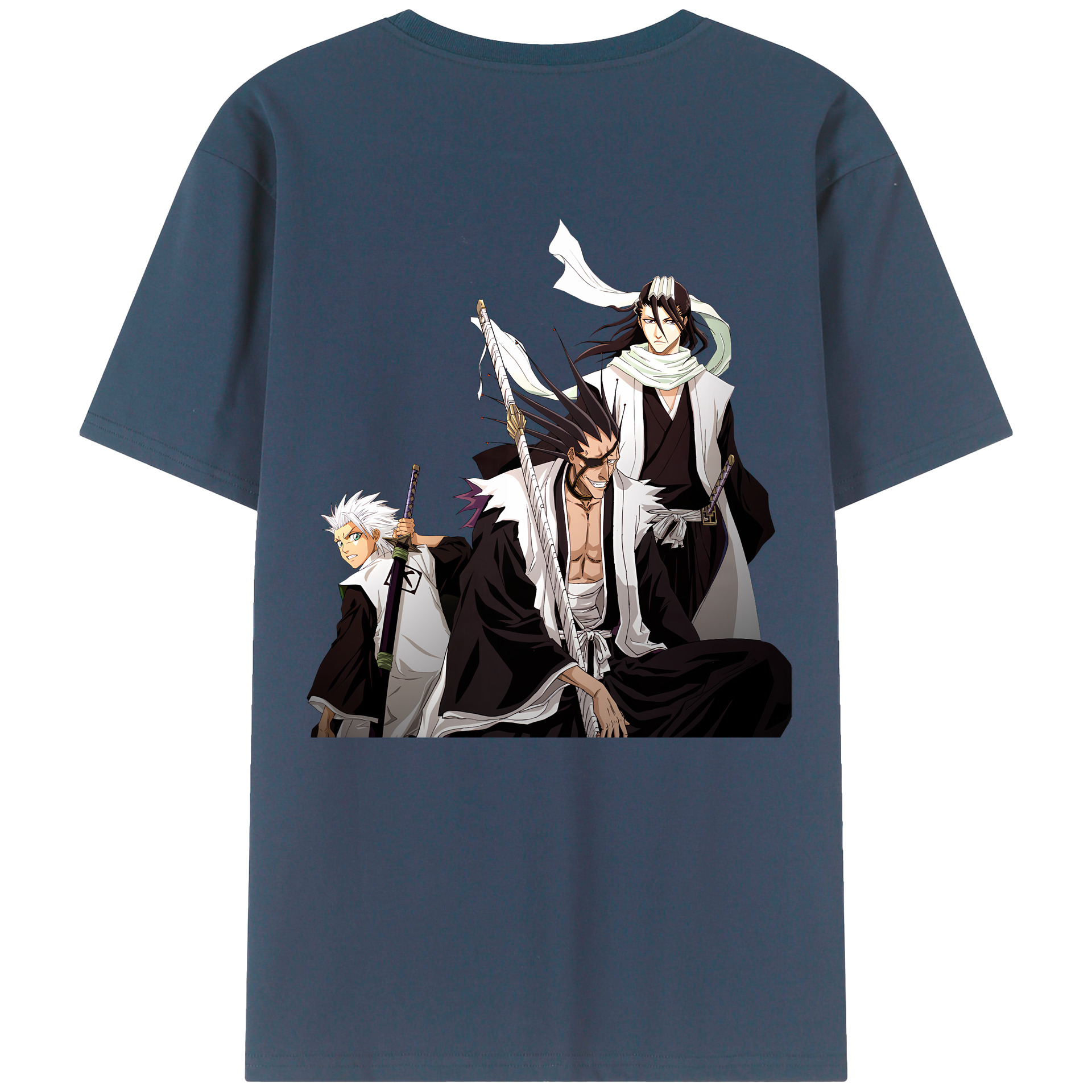 （画像用） ブリーチ ざらき けんぱち BLEACH Zaraki Kenpachi レディース半袖Tシャツ(バックプリント)