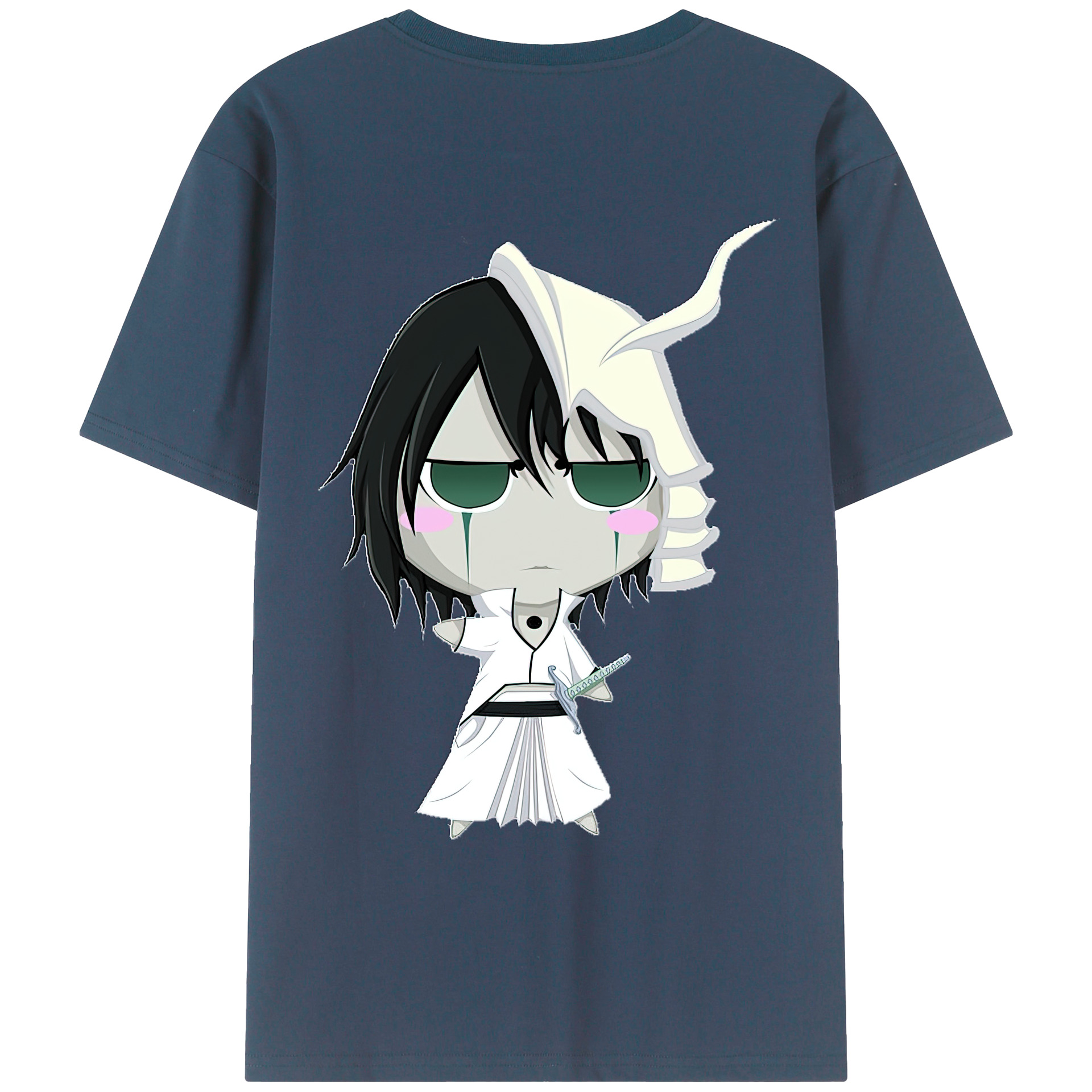 （画像用） ブリーチ ウルキオラ·シファー BLEACH Ulquiorra cifer レディース半袖Tシャツ(バックプリント)
