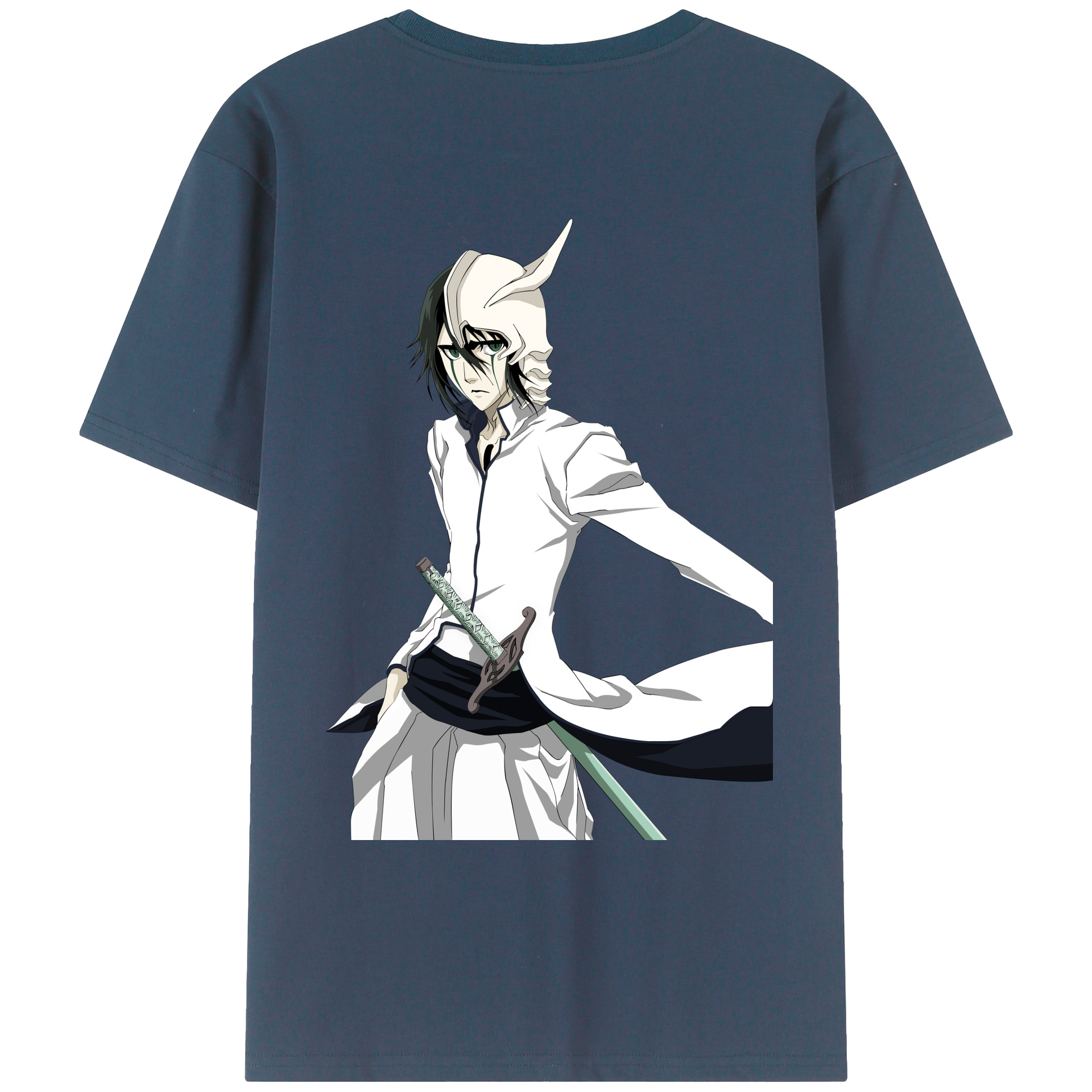 （画像用） ブリーチ ウルキオラ·シファー BLEACH Ulquiorra cifer レディース半袖Tシャツ(バックプリント)
