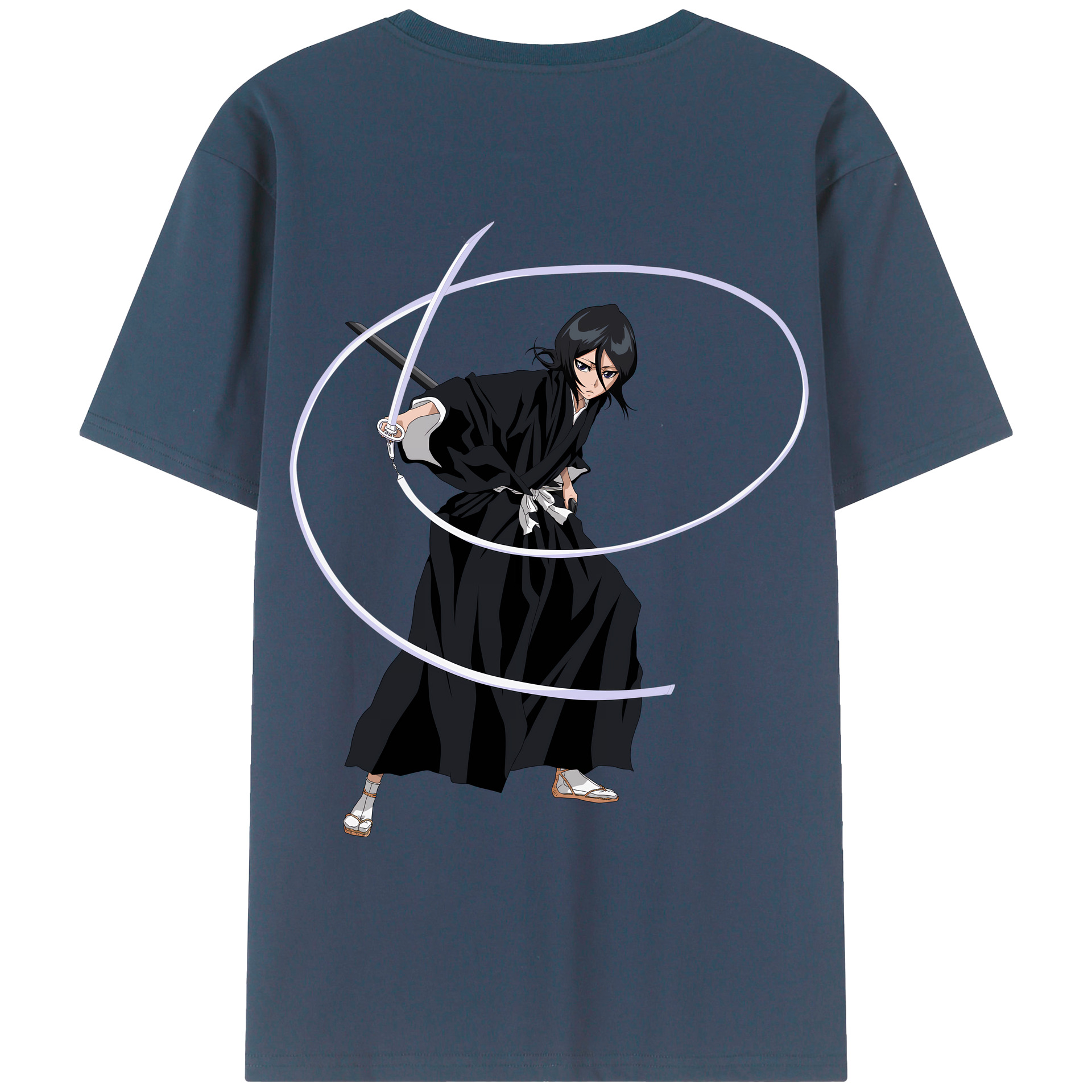 （画像用） ブリーチ 朽木ルキア BLEACH Kuchiki Rukia レディース半袖Tシャツ(バックプリント)