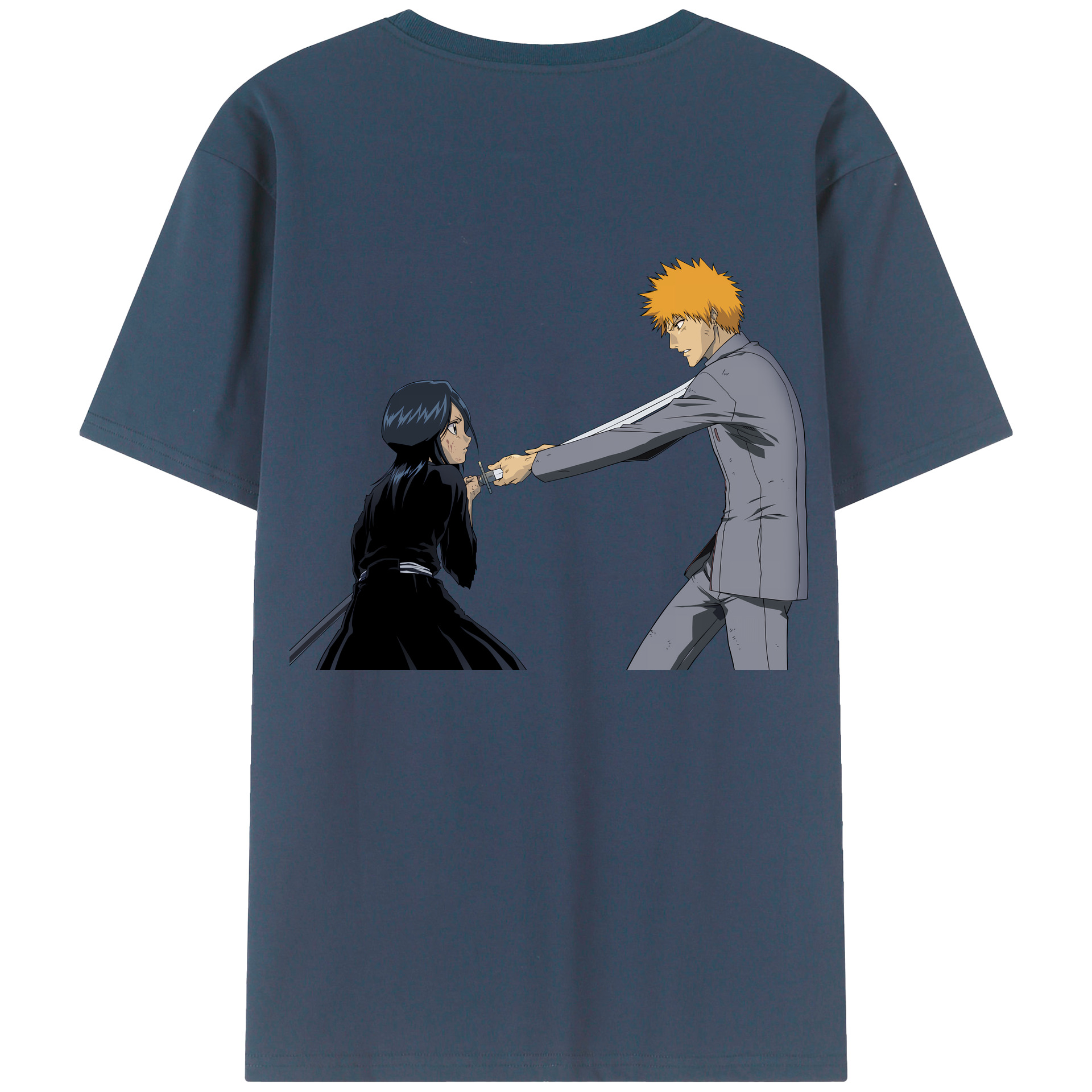 （画像用） ブリーチ 朽木ルキア BLEACH Kuchiki Rukia レディース半袖Tシャツ(バックプリント)