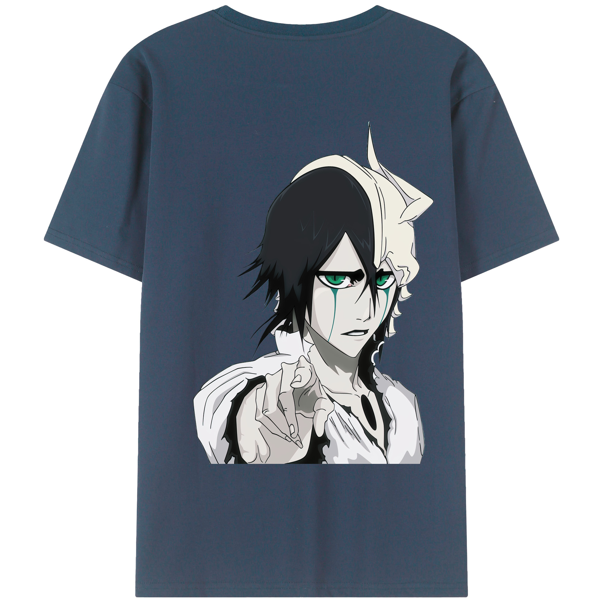 （画像用） ブリーチ ウルキオラ·シファー BLEACH Ulquiorra cifer レディース半袖Tシャツ(バックプリント)