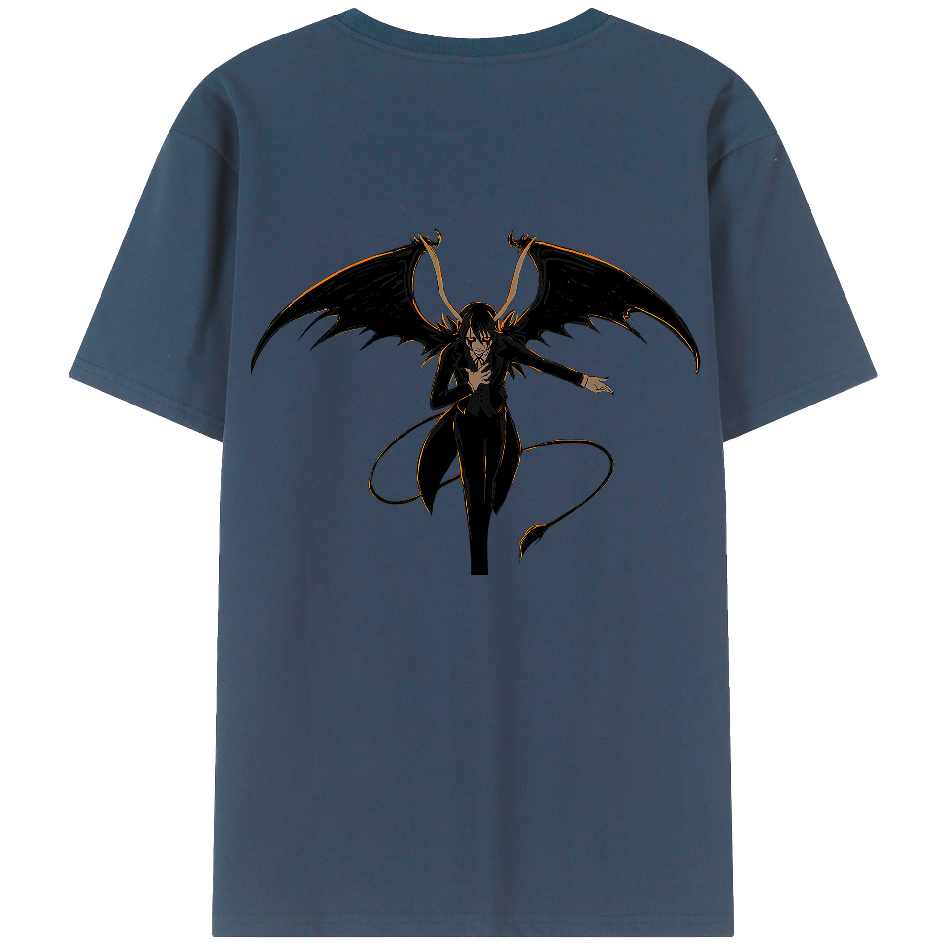 （画像用） ブリーチ ウルキオラ·シファー BLEACH Ulquiorra cifer レディース半袖Tシャツ(バックプリント)