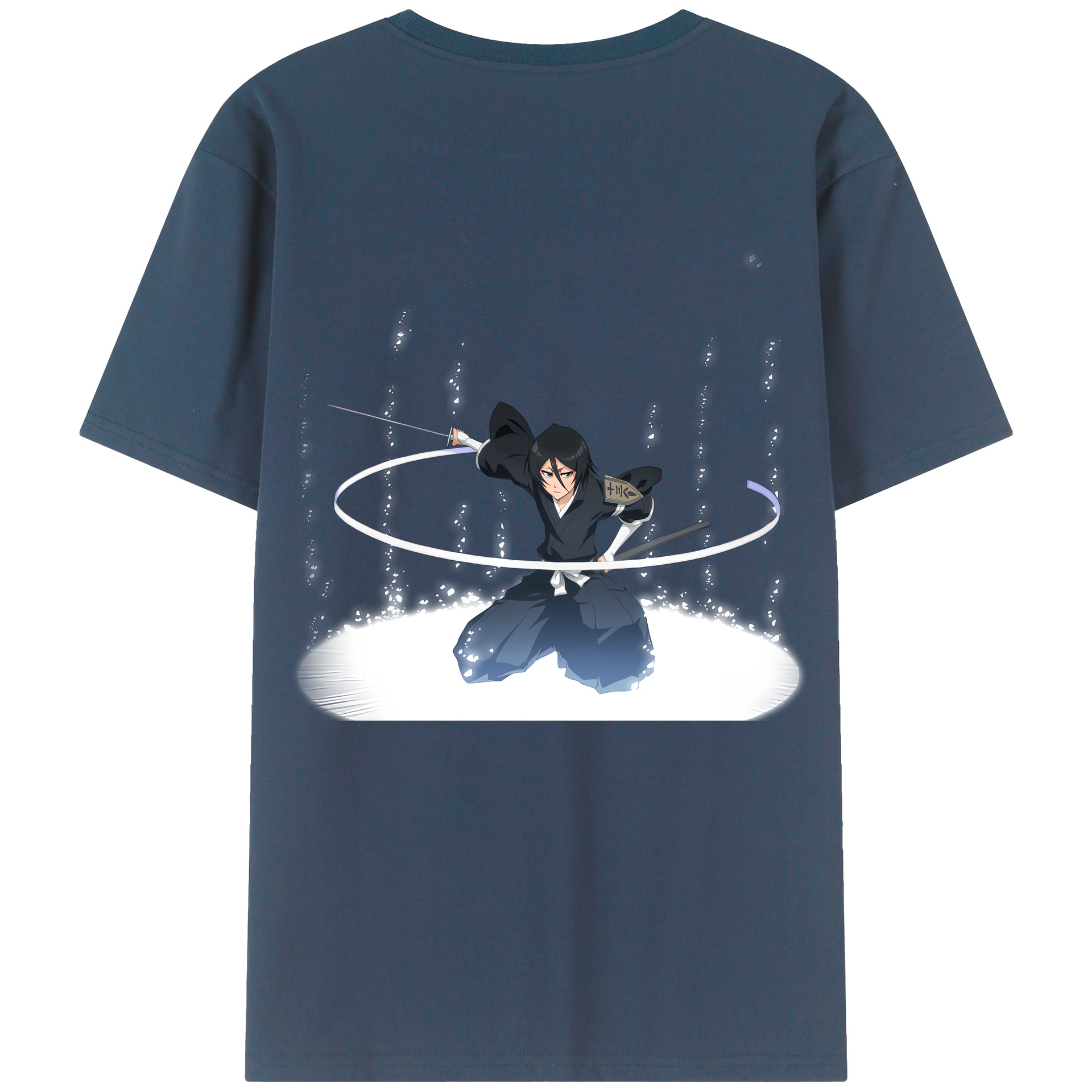 （画像用） ブリーチ 朽木ルキア BLEACH Kuchiki Rukia レディース半袖Tシャツ(バックプリント)