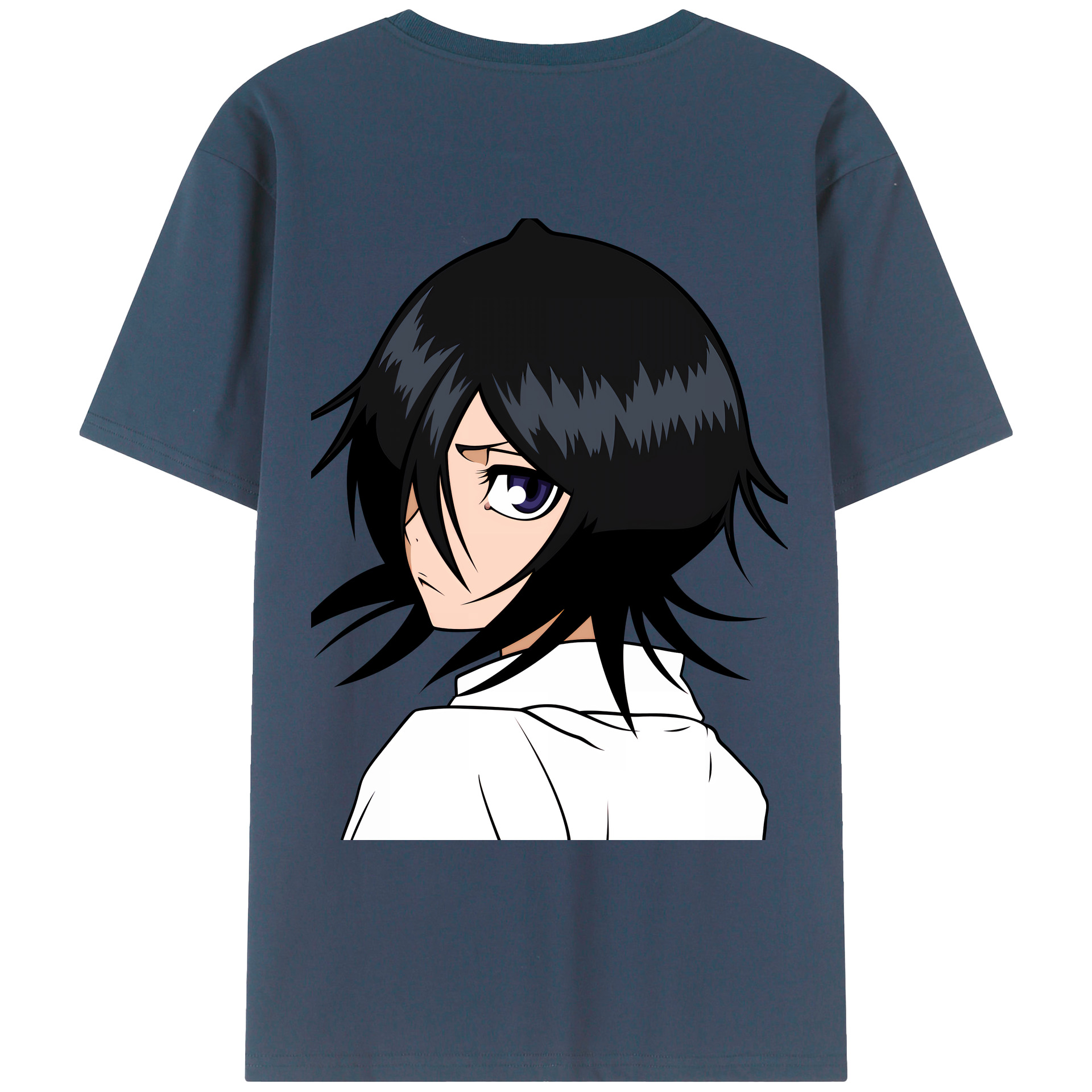 （画像用） ブリーチ 朽木ルキア BLEACH Kuchiki Rukia レディース半袖Tシャツ(バックプリント)