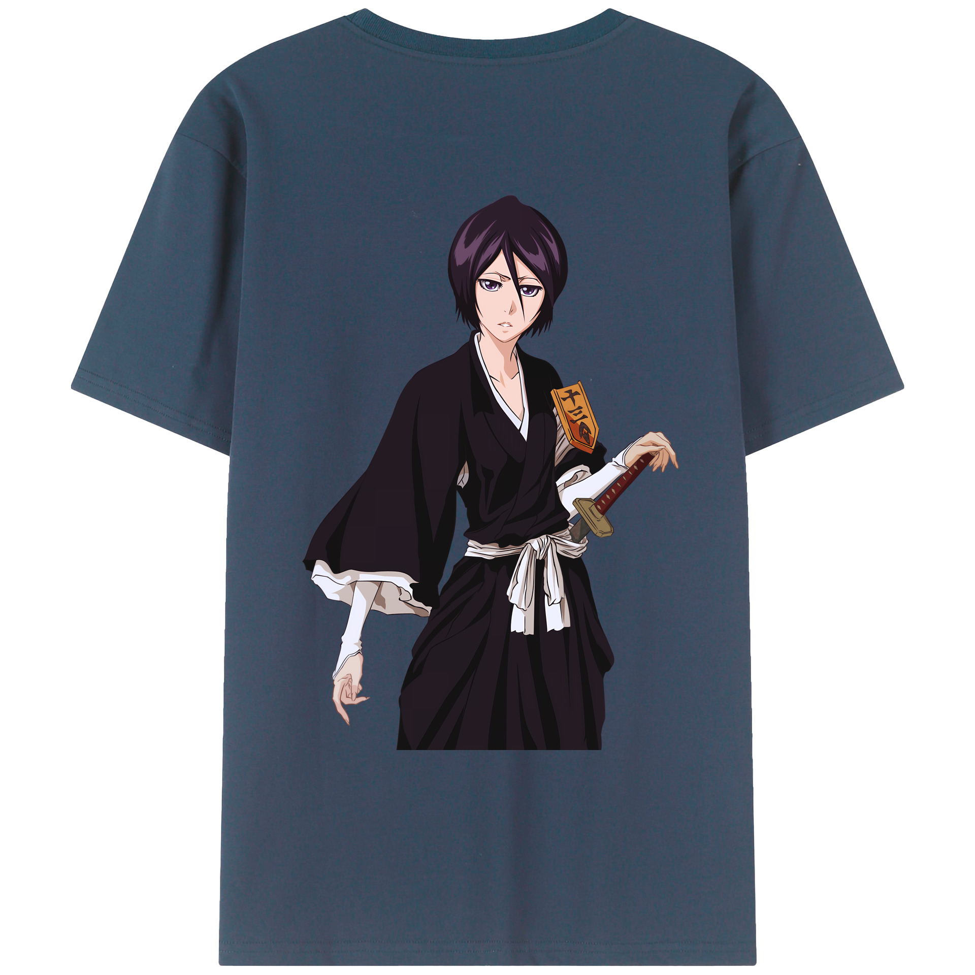 （画像用） ブリーチ 朽木ルキア BLEACH Kuchiki Rukia レディース半袖Tシャツ(バックプリント)