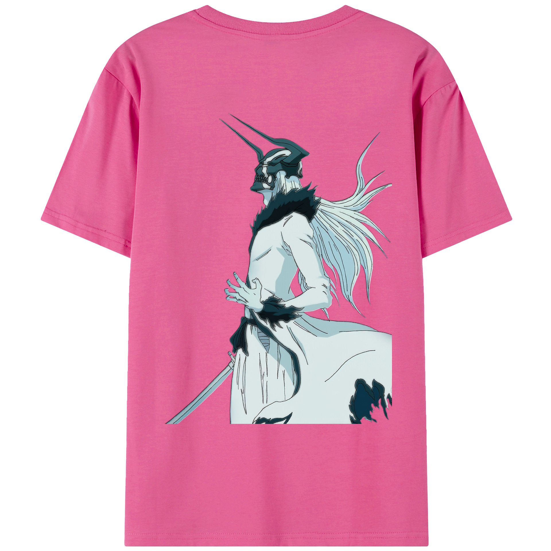 （画像用） ブリーチ 黒崎一護（くろさき いちご）BLEACH Kurosaki Ichigo レディース半袖Tシャツ(バックプリント)