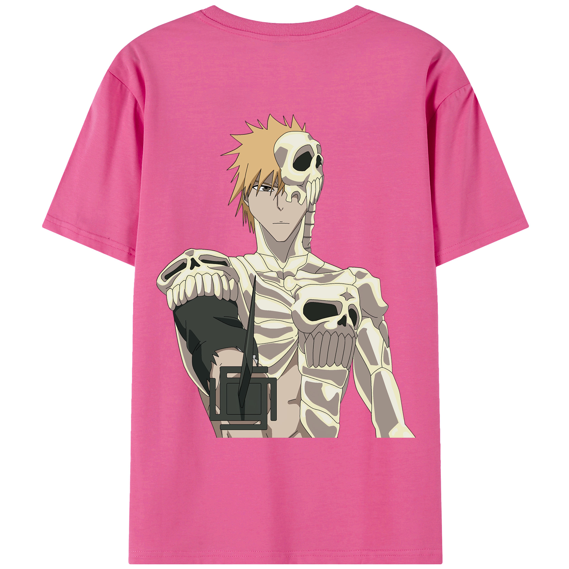 （画像用） ブリーチ 黒崎一護（くろさき いちご）BLEACH Kurosaki Ichigo レディース半袖Tシャツ(バックプリント)