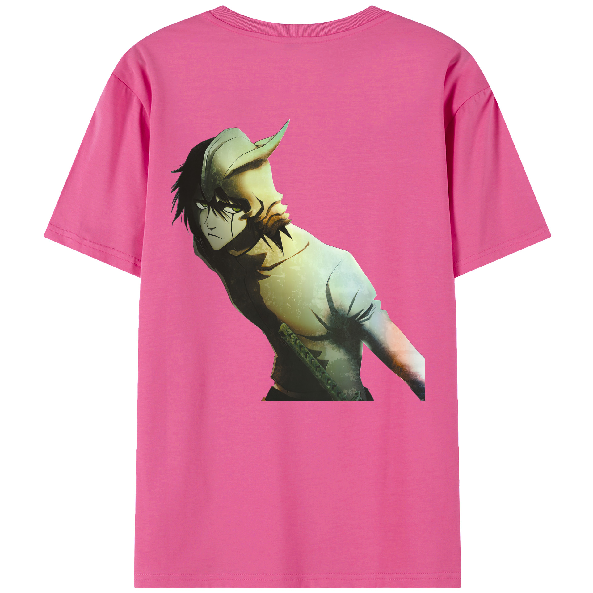 （画像用） ブリーチ ウルキオラ·シファー BLEACH Ulquiorra cifer レディース半袖Tシャツ(バックプリント)