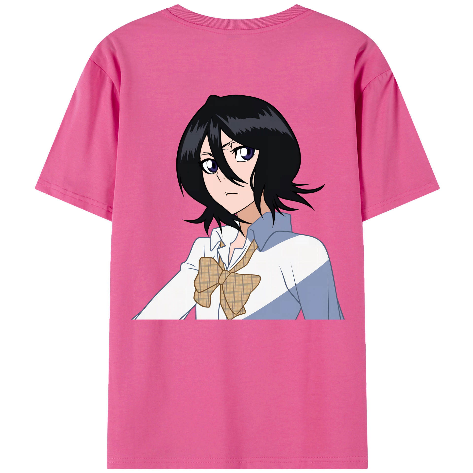 （画像用） ブリーチ 朽木ルキア BLEACH Kuchiki Rukia レディース半袖Tシャツ(バックプリント)