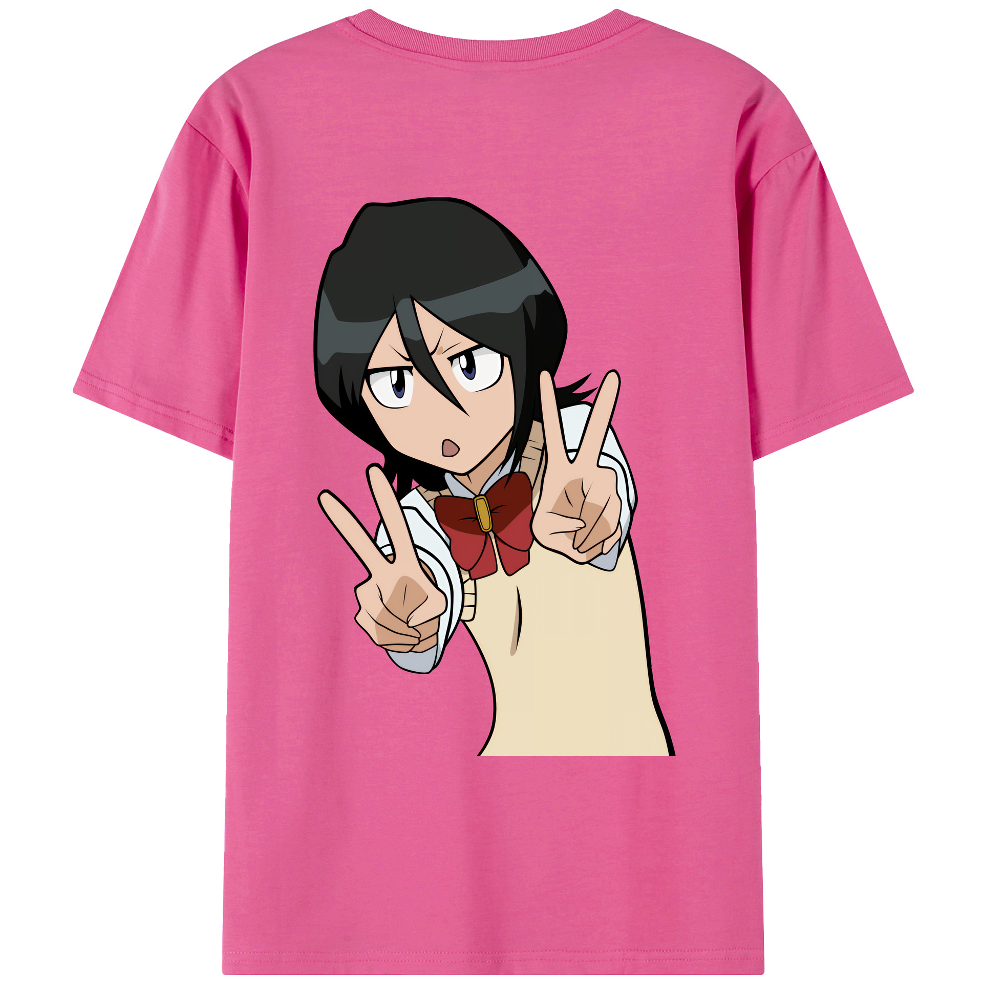 （画像用） ブリーチ 朽木ルキア BLEACH Kuchiki Rukia レディース半袖Tシャツ(バックプリント)