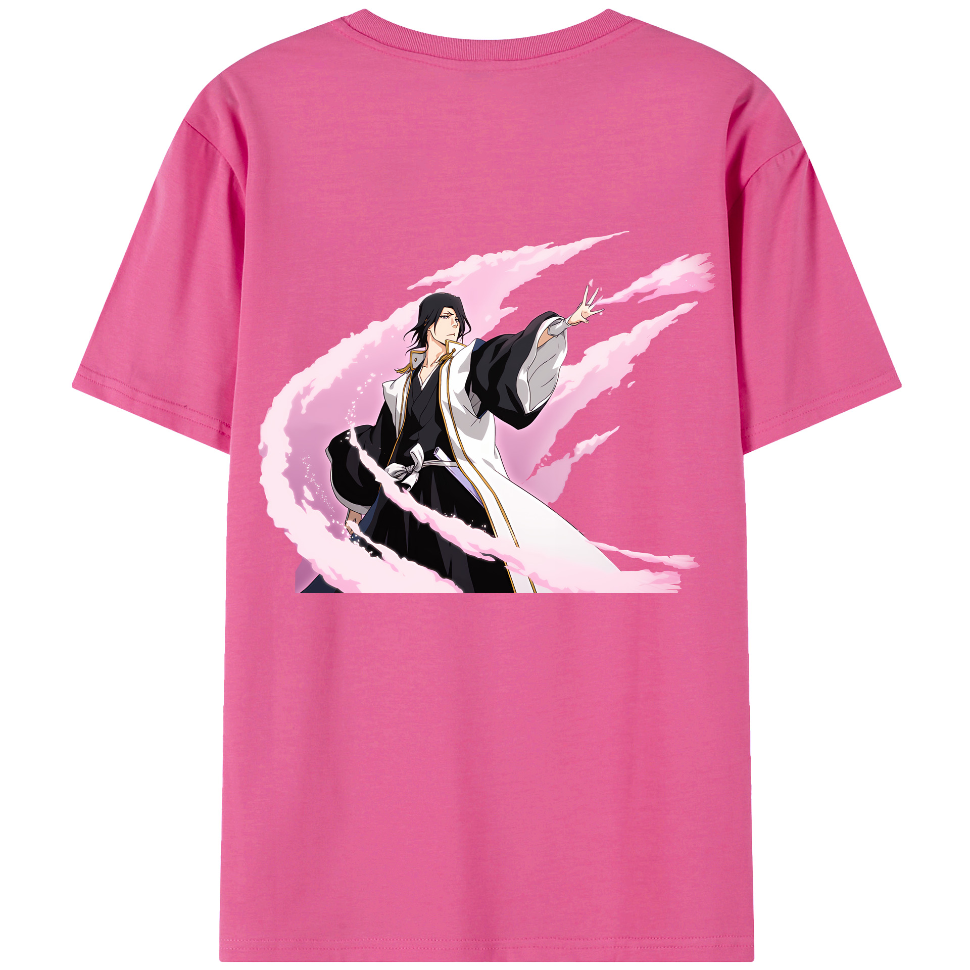 （画像用） ブリーチ くちき びゃくや BLEACH Kuchiki Byakuya レディース半袖Tシャツ(バックプリント)