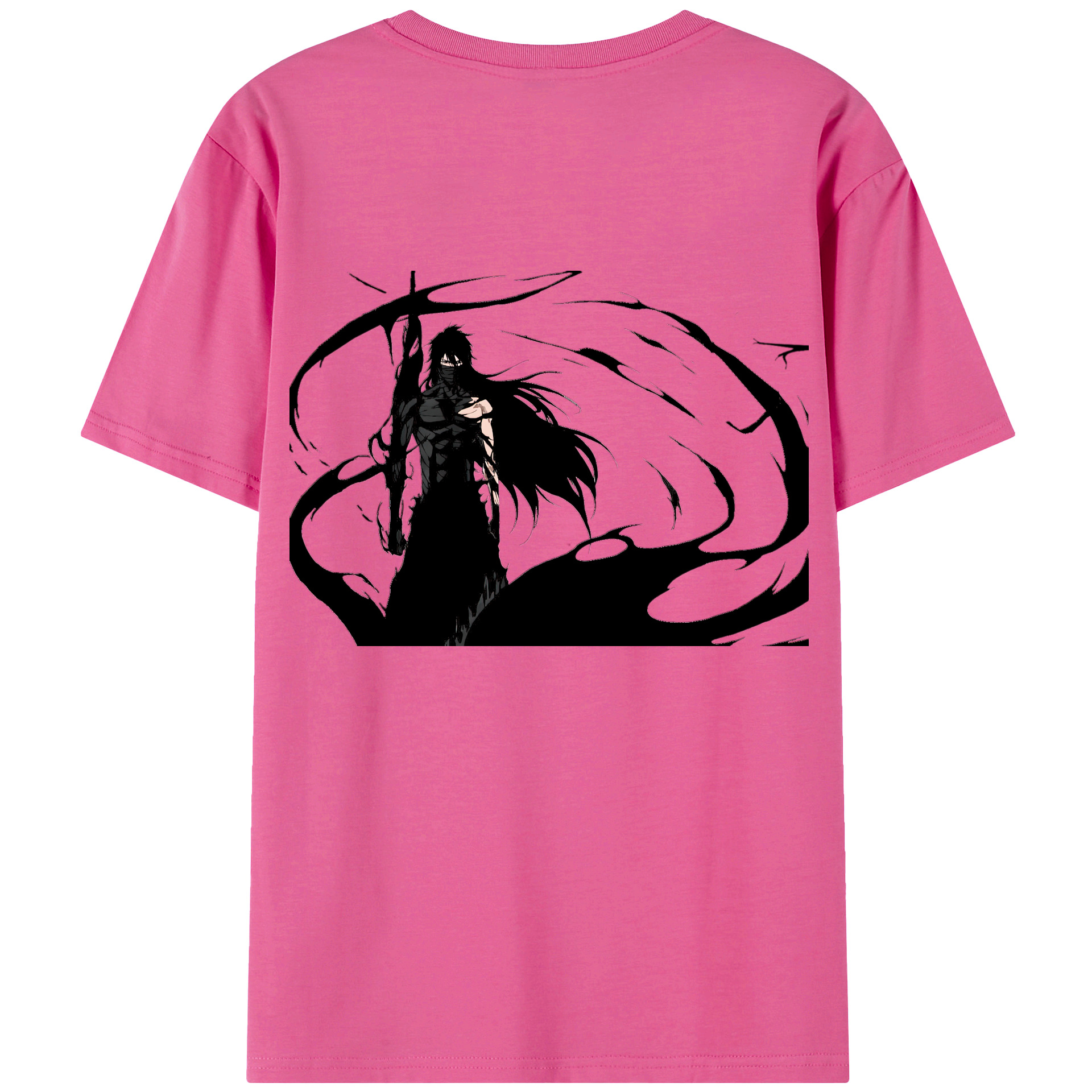 （画像用） ブリーチ 黒崎一護（くろさき いちご）BLEACH Kurosaki Ichigo レディース半袖Tシャツ(バックプリント)