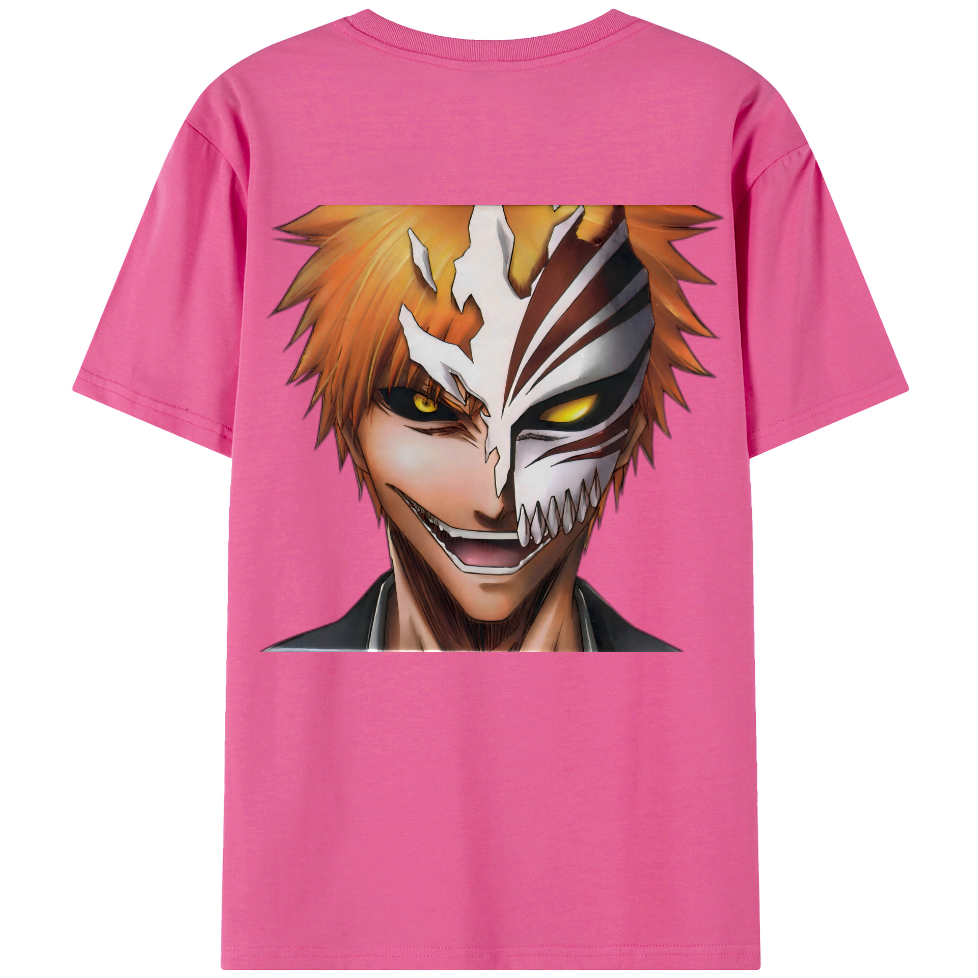 （画像用） ブリーチ 黒崎一護（くろさき いちご）BLEACH Kurosaki Ichigo レディース半袖Tシャツ(バックプリント)