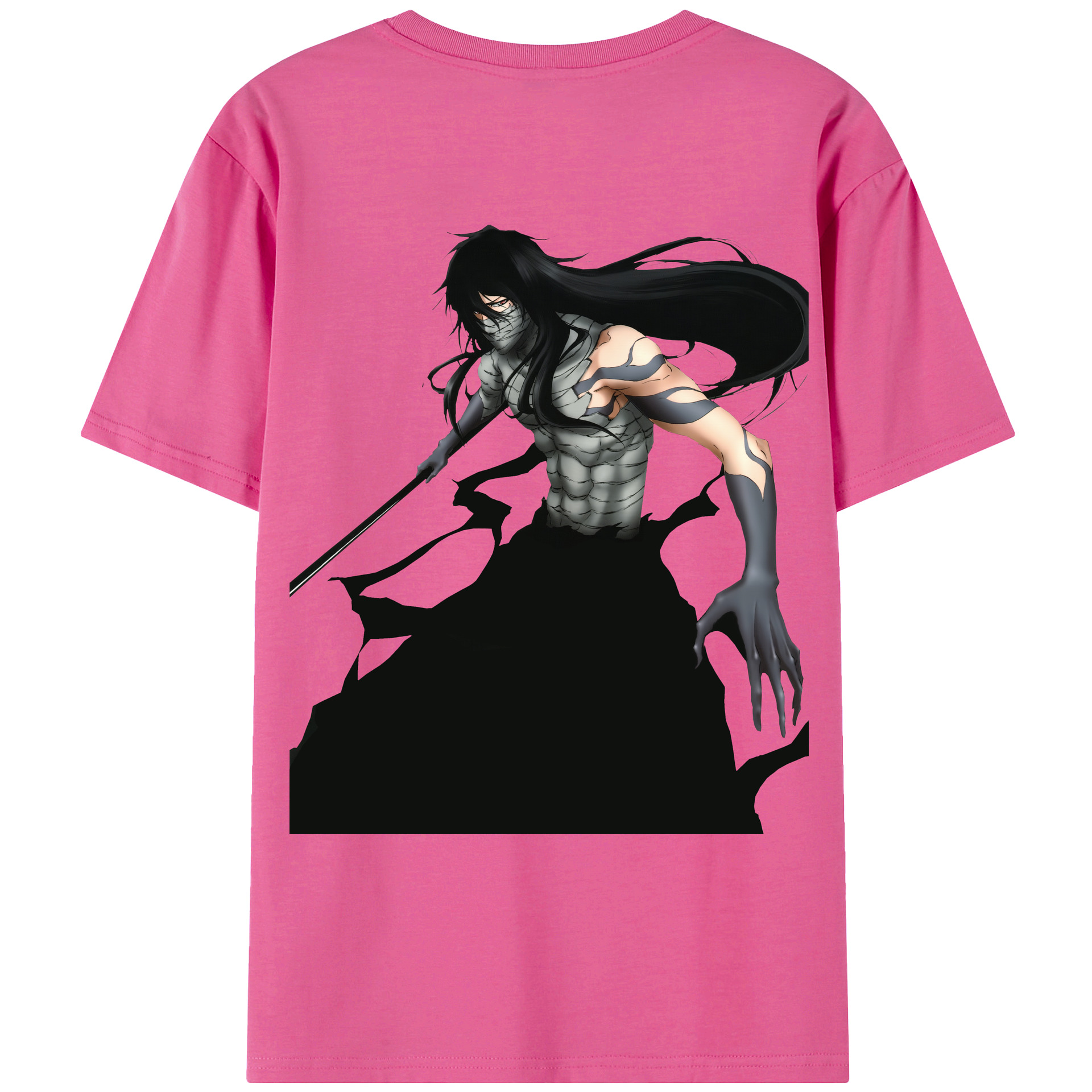 （画像用） ブリーチ 黒崎一護（くろさき いちご）BLEACH Kurosaki Ichigo レディース半袖Tシャツ(バックプリント)