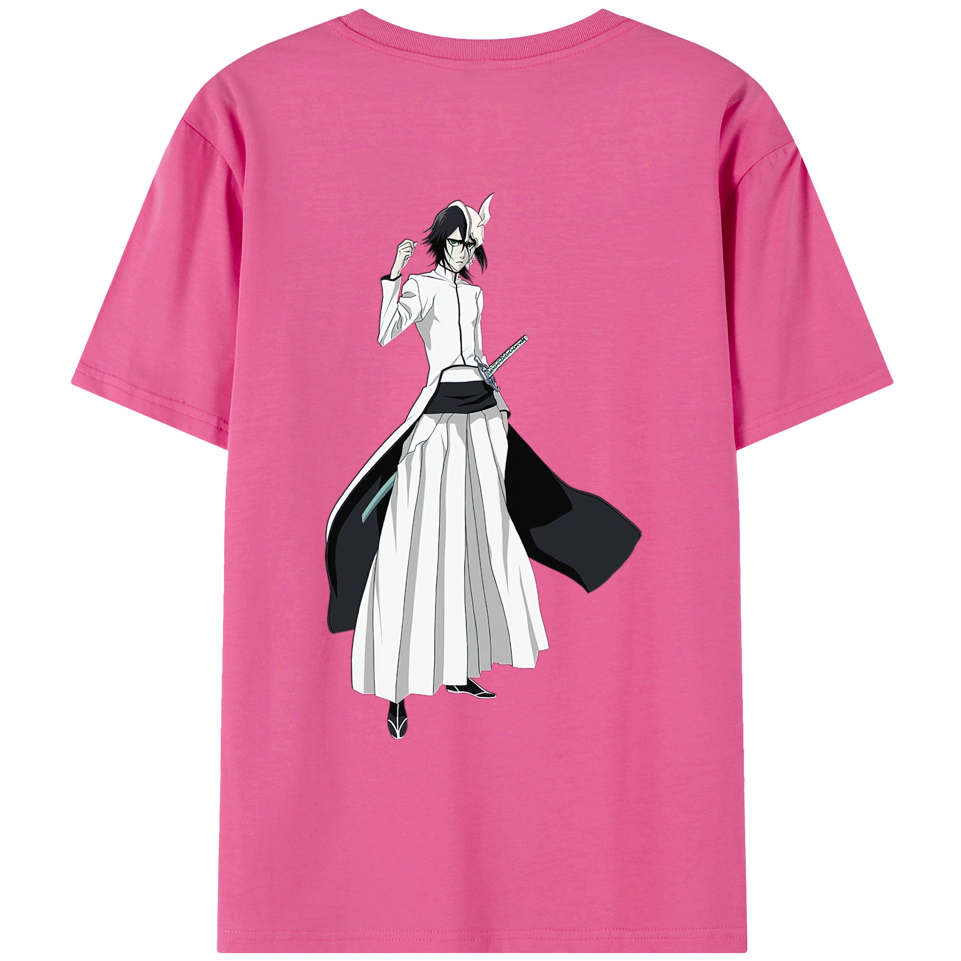 （画像用） ブリーチ ウルキオラ·シファー BLEACH Ulquiorra cifer レディース半袖Tシャツ(バックプリント)