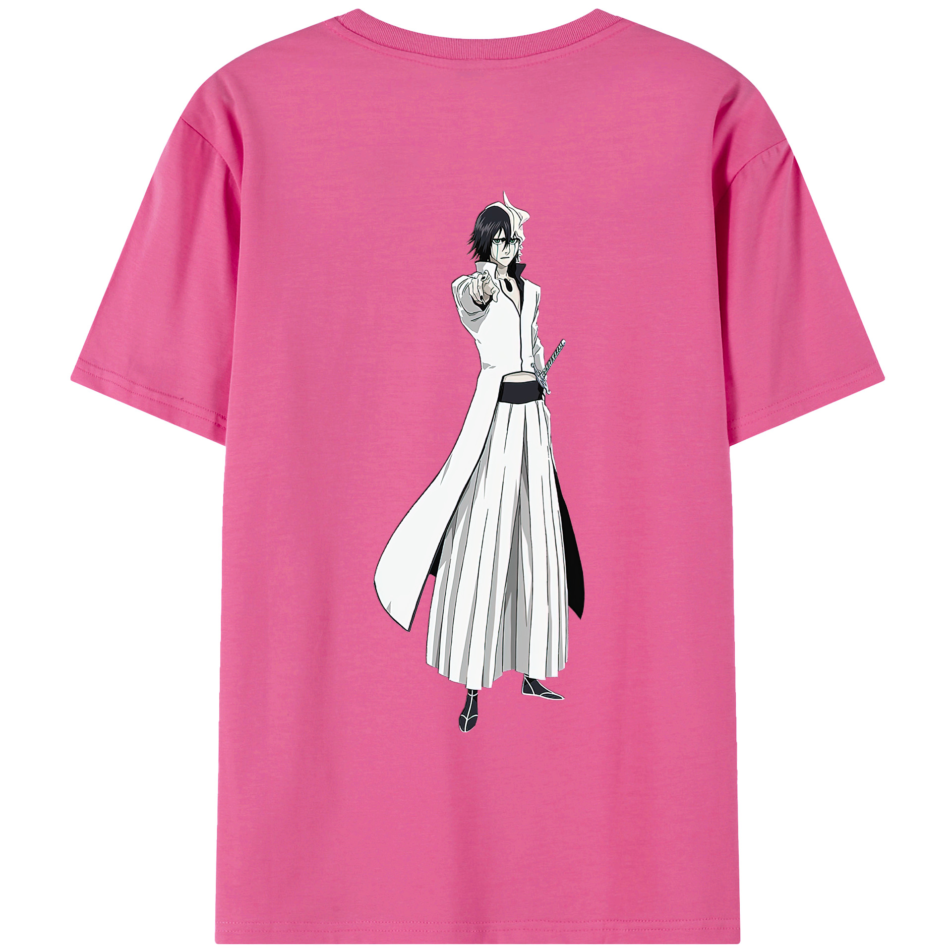 （画像用） ブリーチ ウルキオラ·シファー BLEACH Ulquiorra cifer レディース半袖Tシャツ(バックプリント)